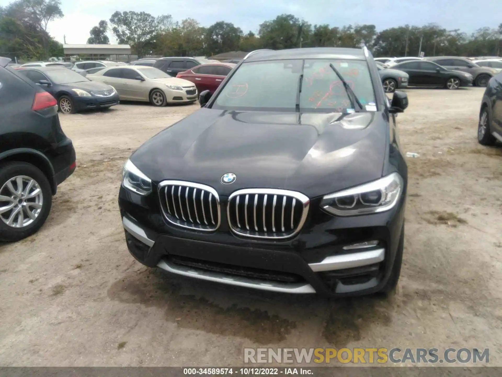 6 Photograph of a damaged car 5UXTR7C54KLF24581 BMW X3 2019