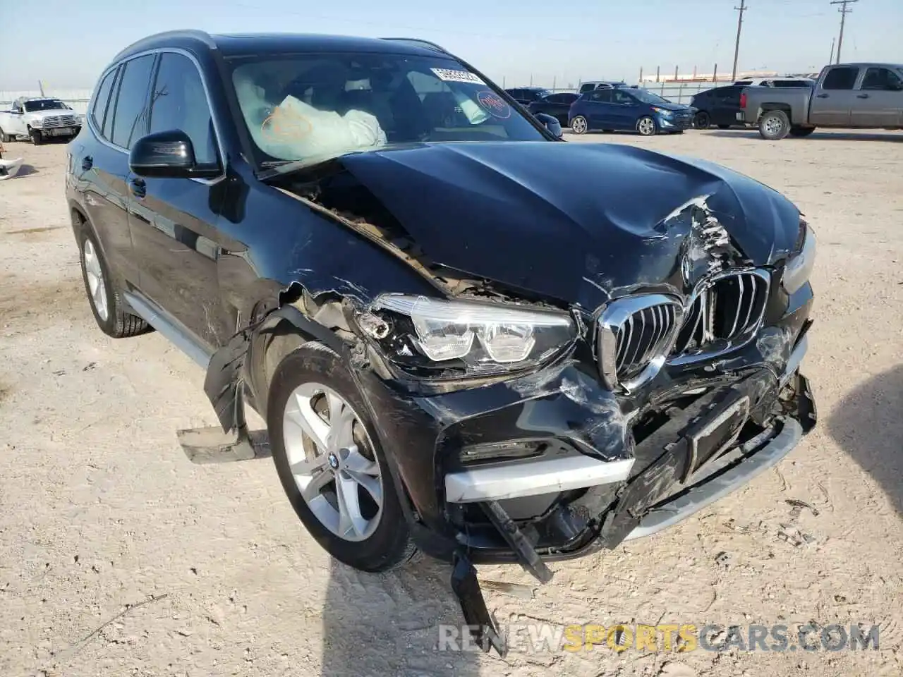 1 Фотография поврежденного автомобиля 5UXTR7C54KLF24760 BMW X3 2019