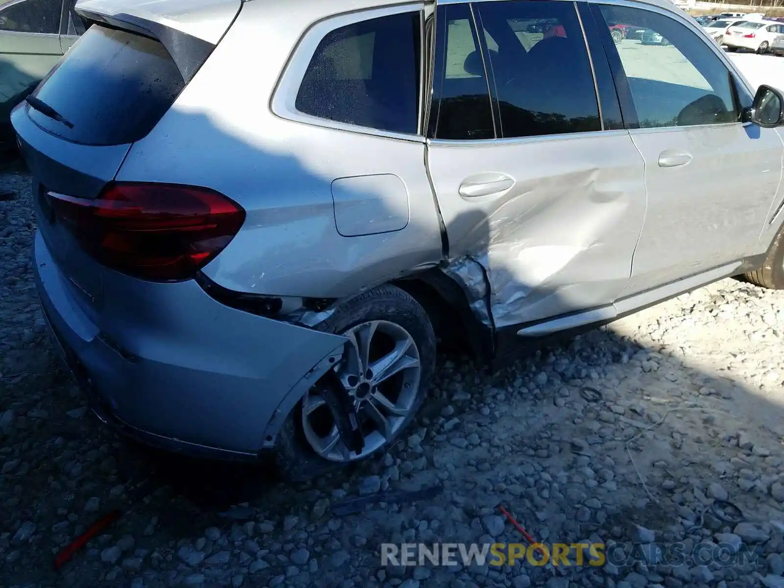 9 Photograph of a damaged car 5UXTR7C54KLF26640 BMW X3 2019