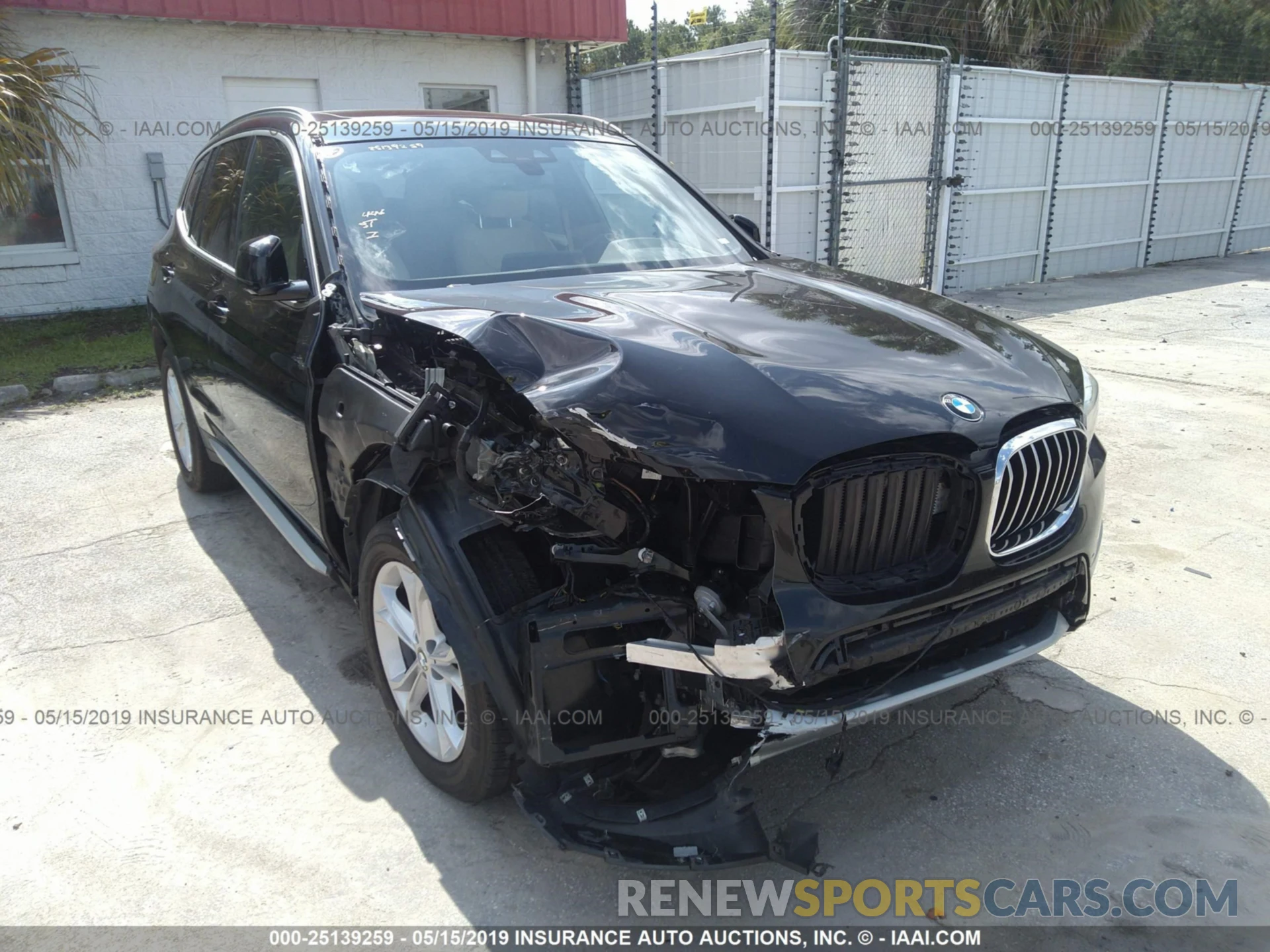 6 Photograph of a damaged car 5UXTR7C54KLF27366 BMW X3 2019