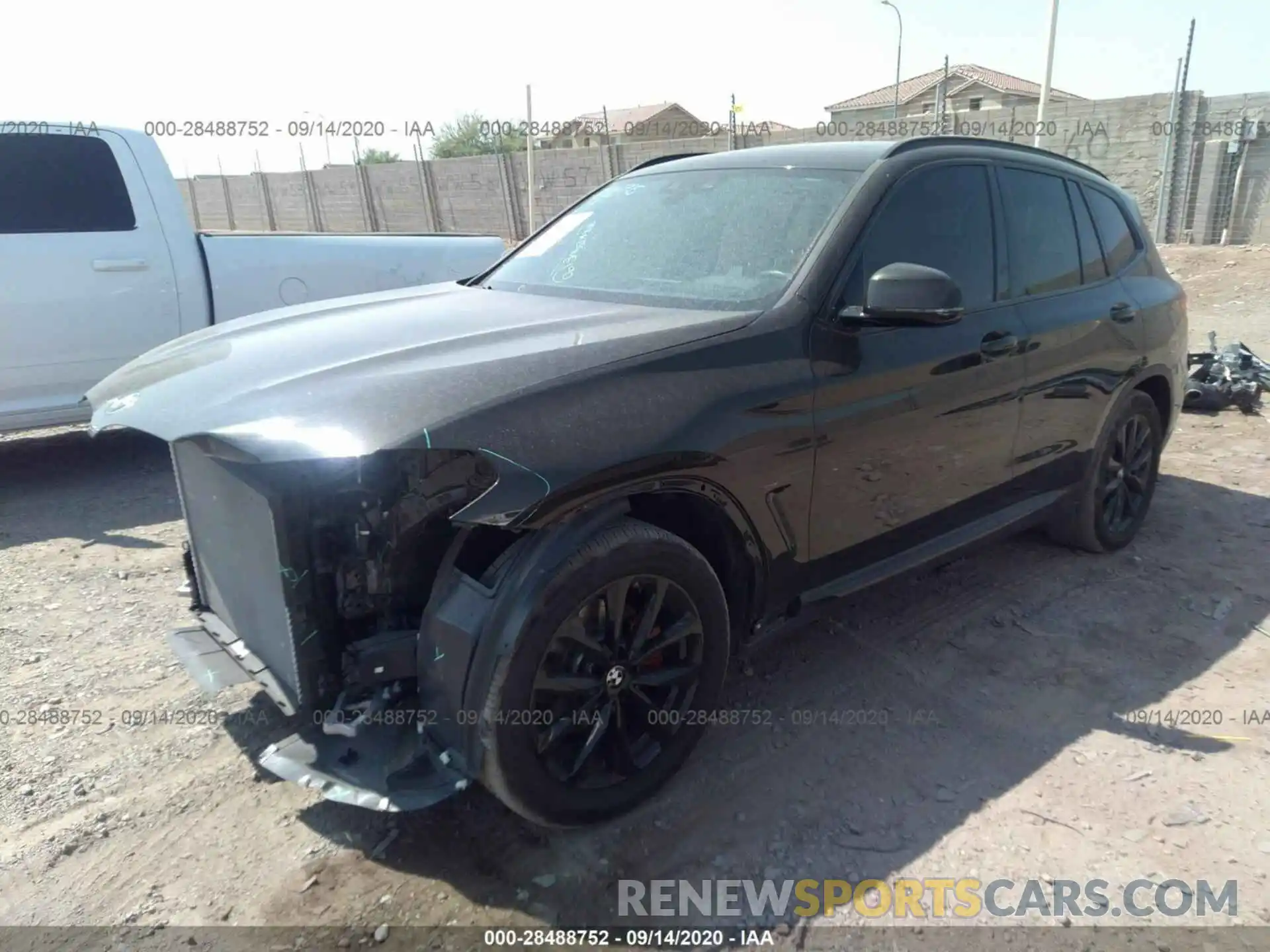 2 Photograph of a damaged car 5UXTR7C54KLF28226 BMW X3 2019