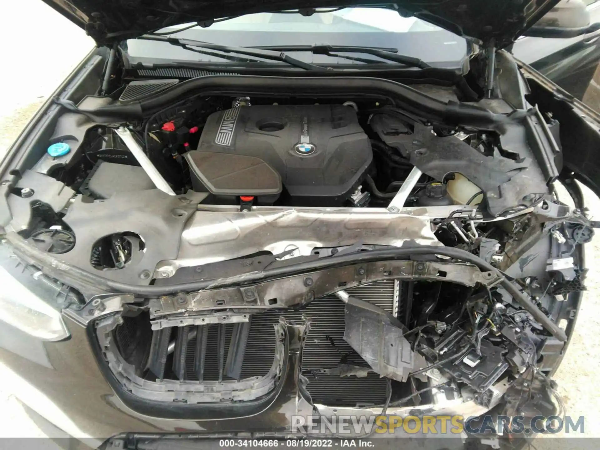 10 Photograph of a damaged car 5UXTR7C54KLF31742 BMW X3 2019