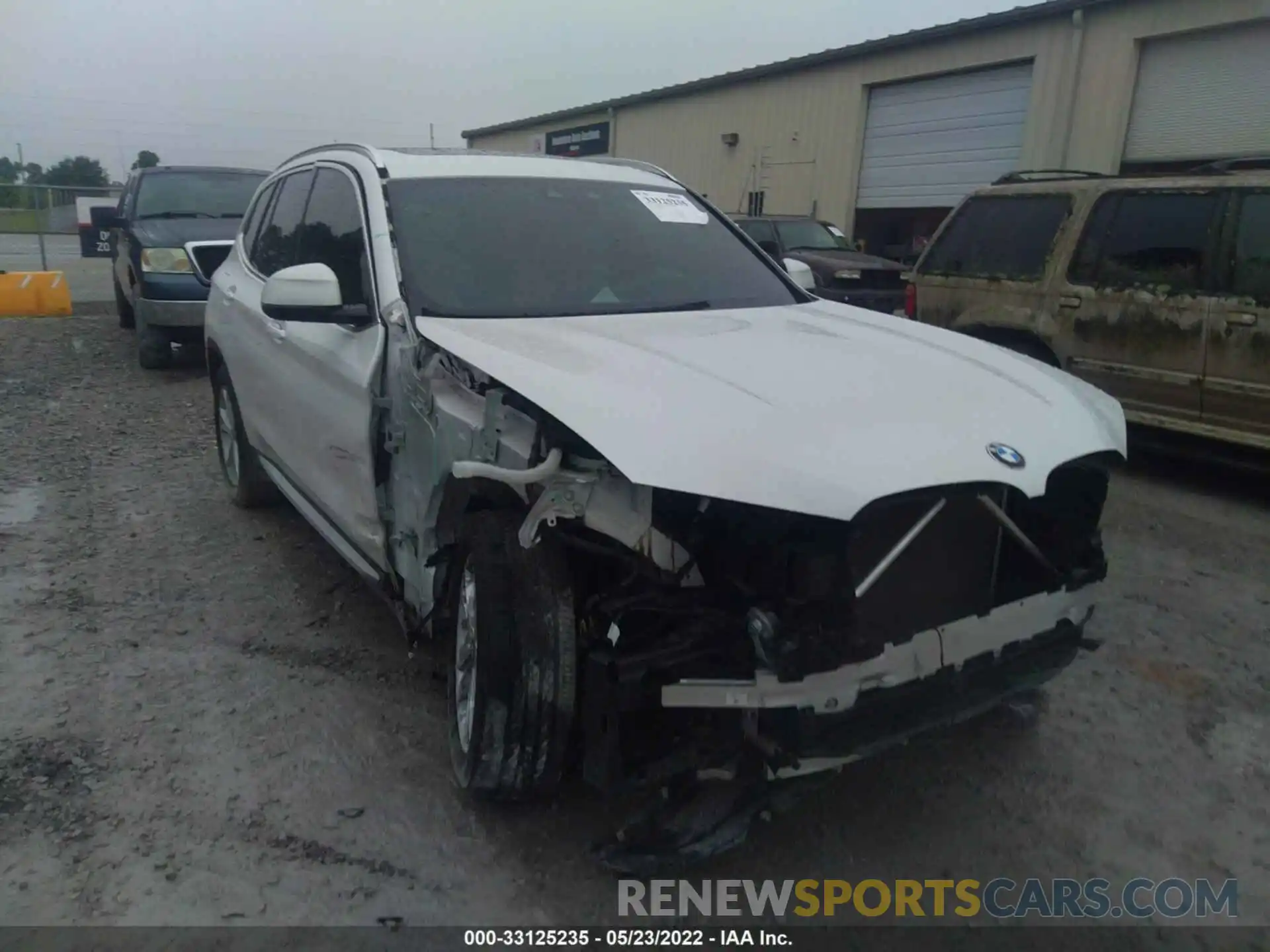 1 Photograph of a damaged car 5UXTR7C54KLF31935 BMW X3 2019