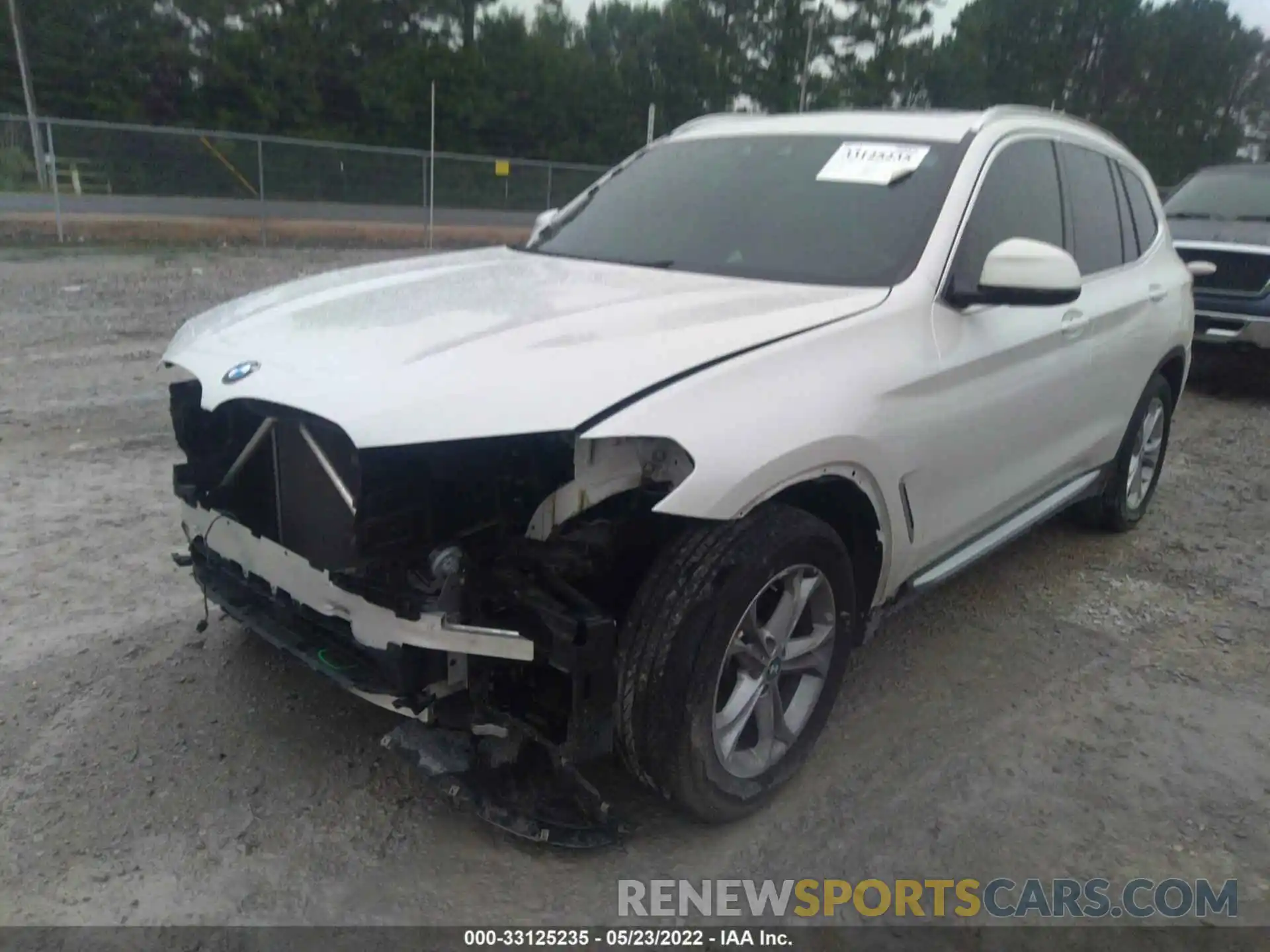 2 Photograph of a damaged car 5UXTR7C54KLF31935 BMW X3 2019