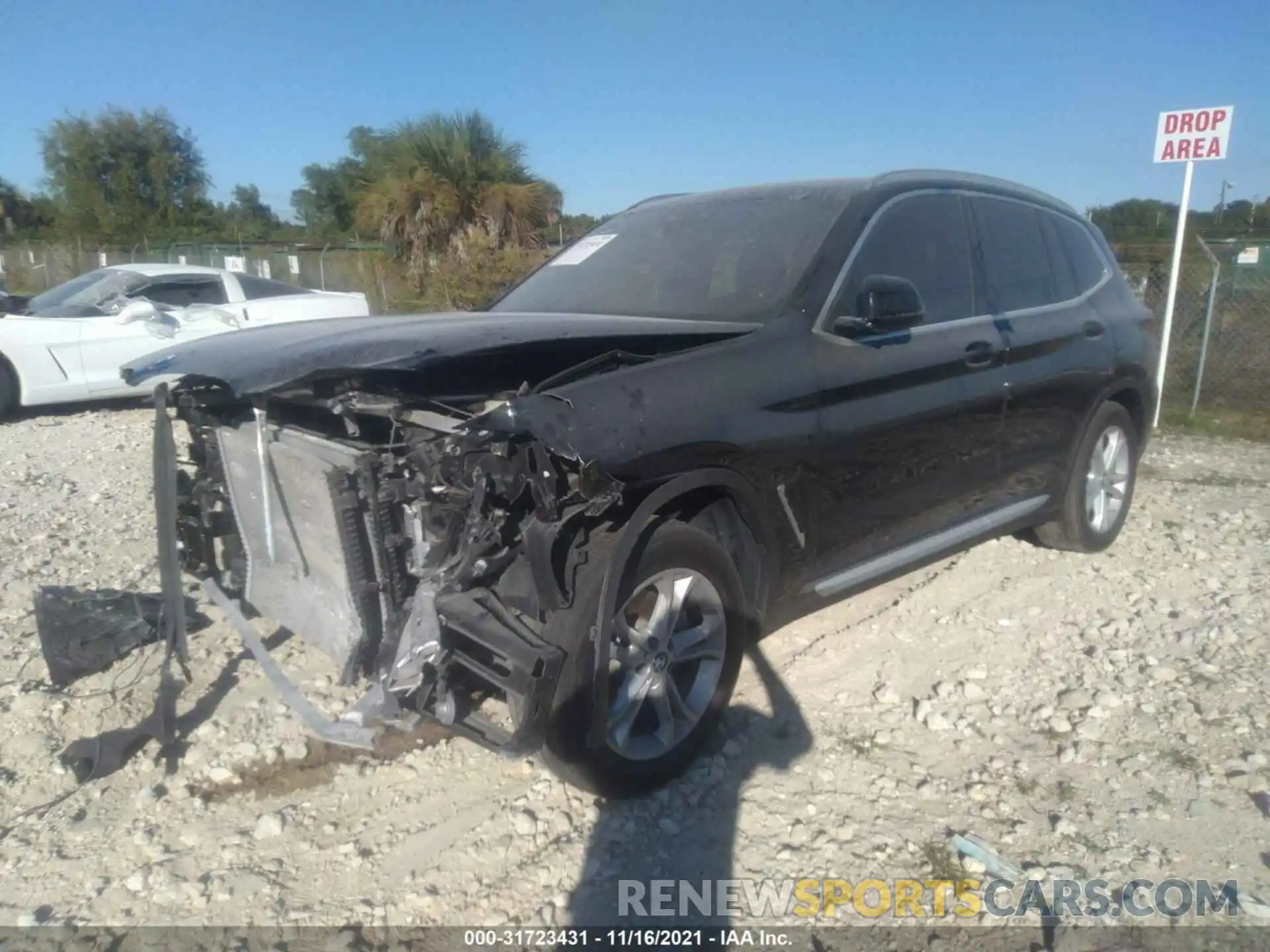 2 Photograph of a damaged car 5UXTR7C54KLF32812 BMW X3 2019