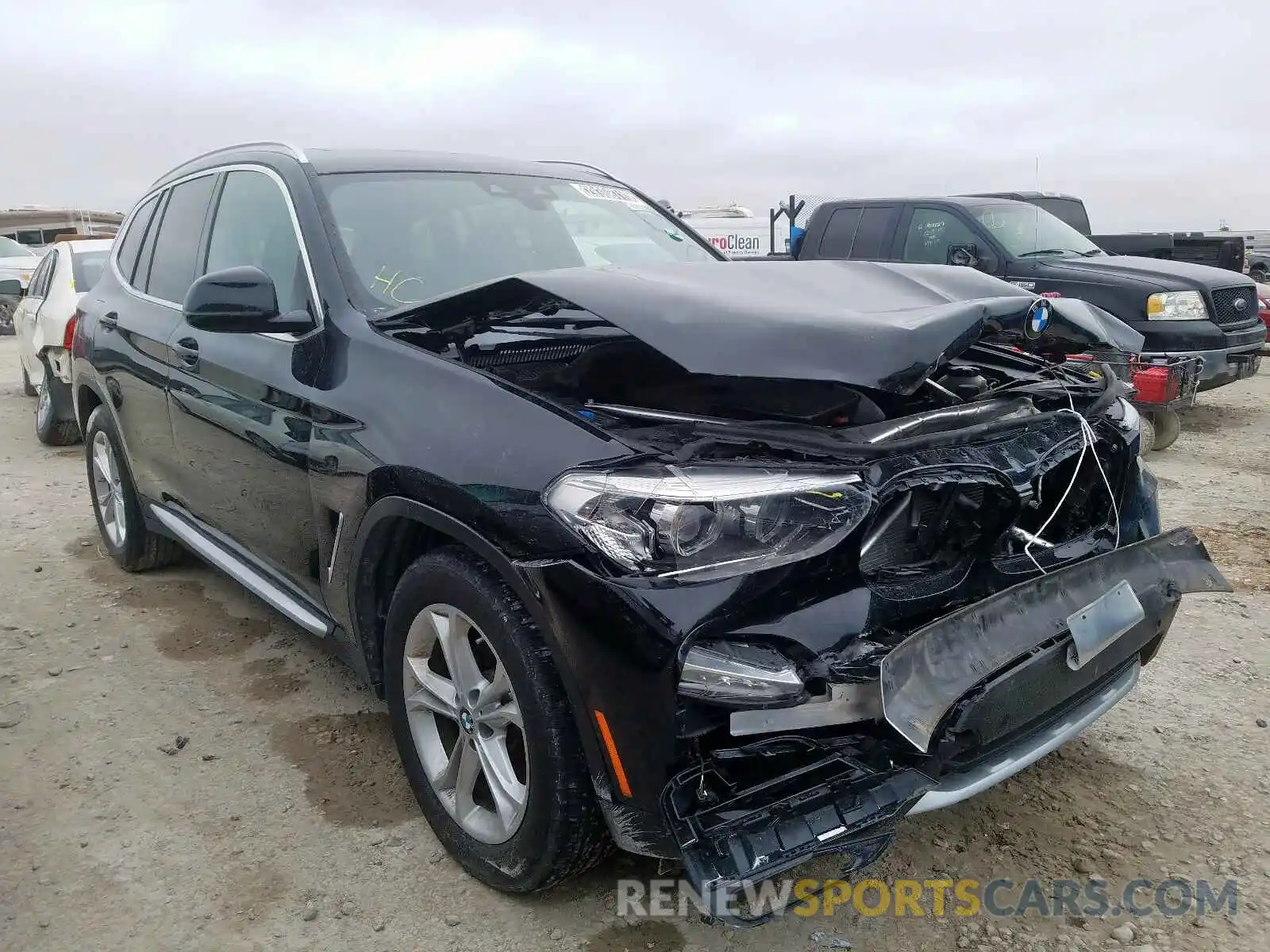 1 Photograph of a damaged car 5UXTR7C54KLF34236 BMW X3 2019