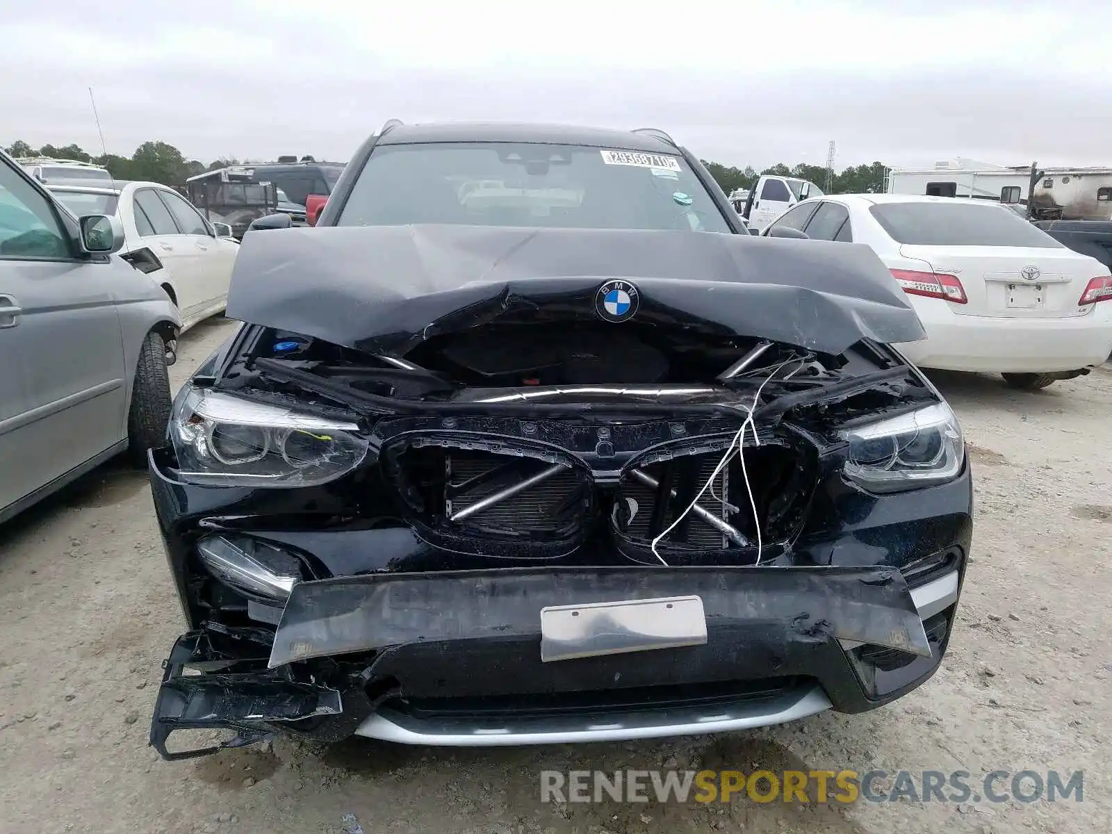 9 Photograph of a damaged car 5UXTR7C54KLF34236 BMW X3 2019