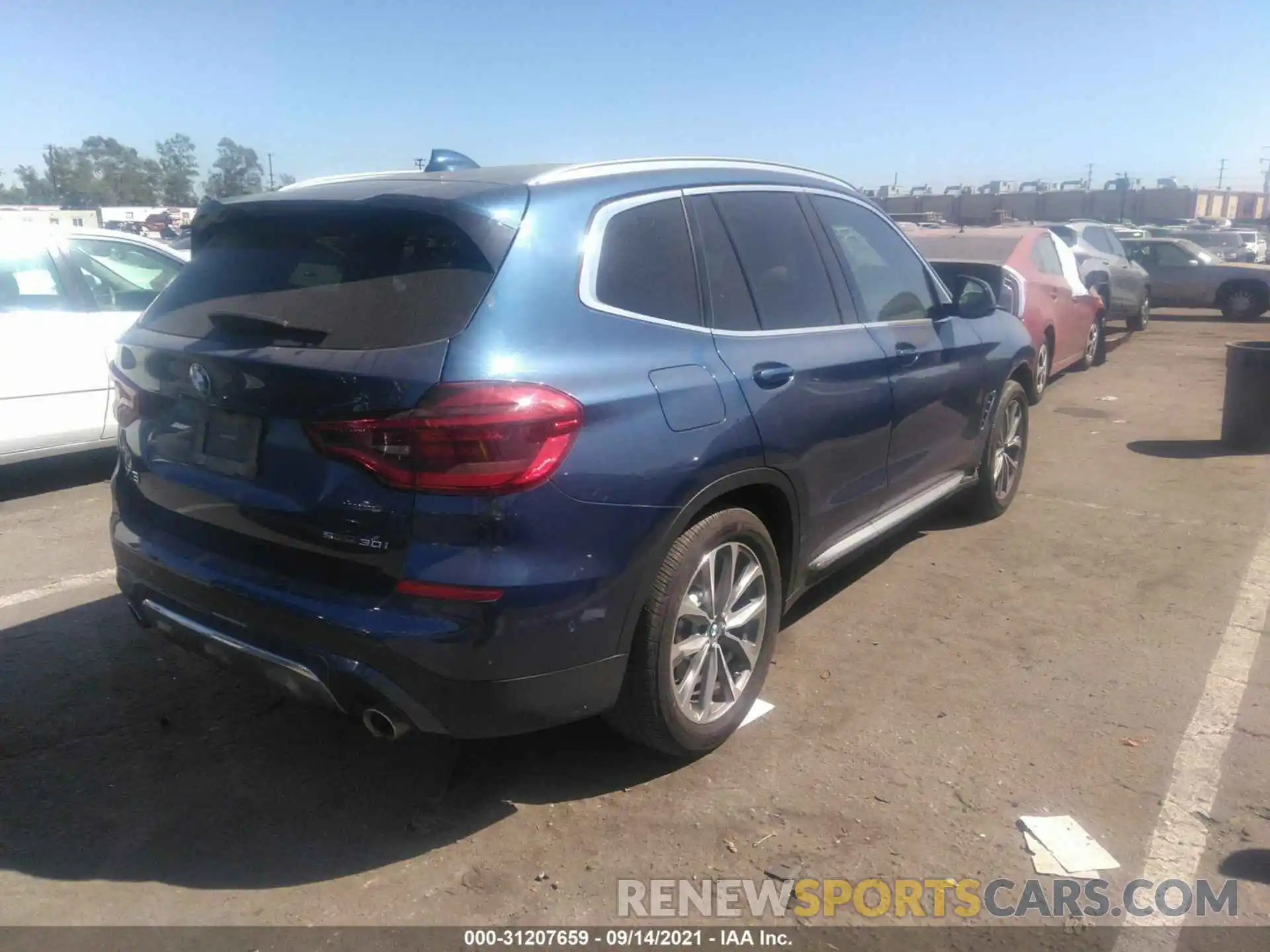 4 Photograph of a damaged car 5UXTR7C54KLF34317 BMW X3 2019