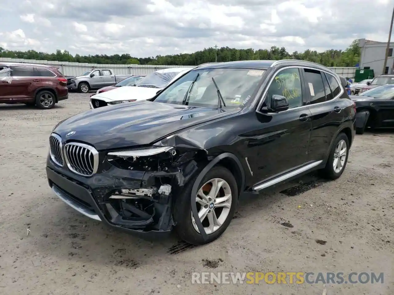 2 Photograph of a damaged car 5UXTR7C54KLF34365 BMW X3 2019