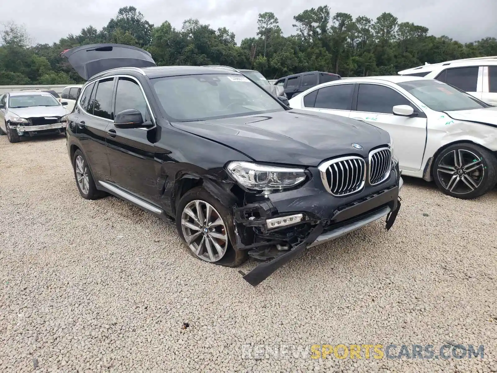 9 Photograph of a damaged car 5UXTR7C54KLF35063 BMW X3 2019