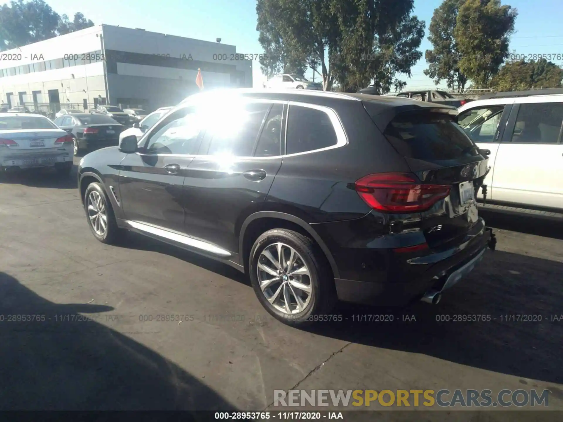 3 Photograph of a damaged car 5UXTR7C54KLF35452 BMW X3 2019