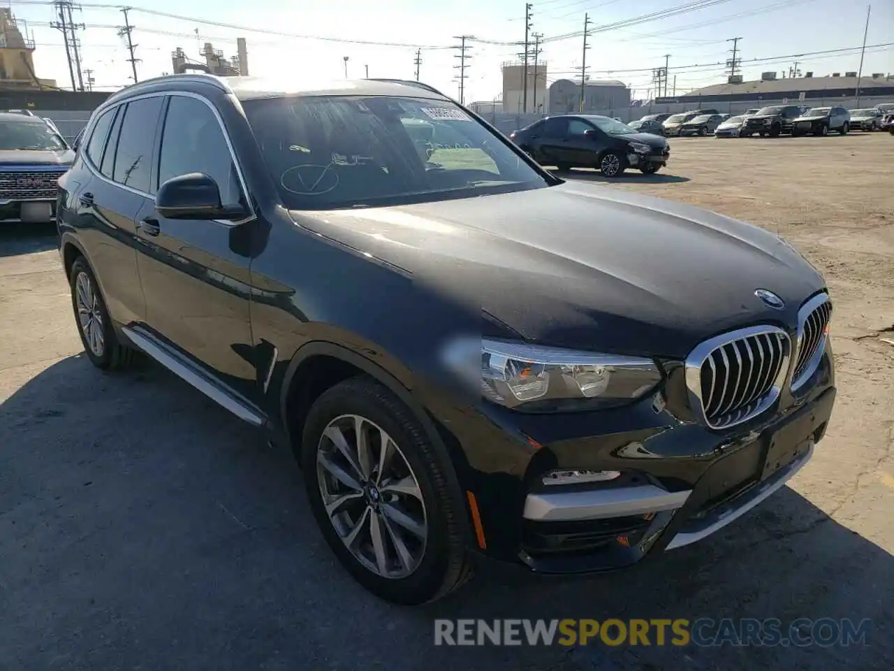 1 Photograph of a damaged car 5UXTR7C54KLF35922 BMW X3 2019