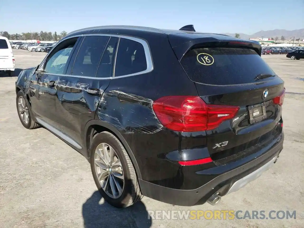 3 Photograph of a damaged car 5UXTR7C54KLF35922 BMW X3 2019