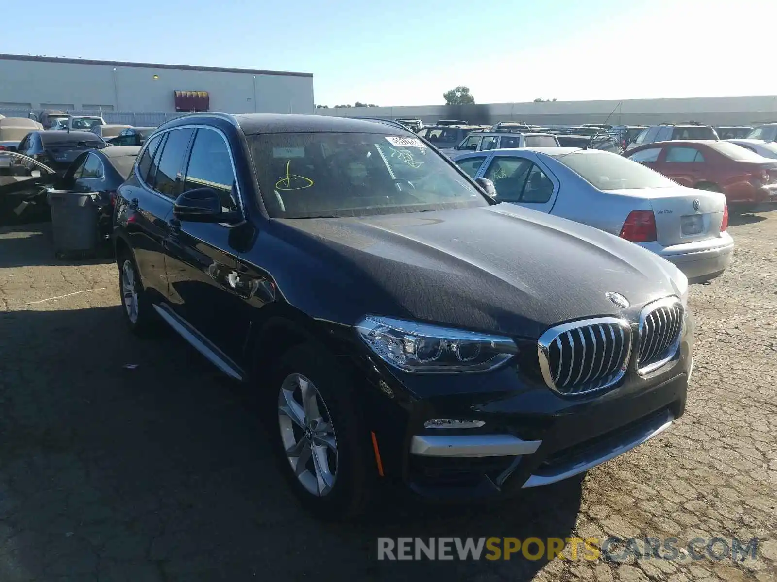 1 Photograph of a damaged car 5UXTR7C54KLR39509 BMW X3 2019