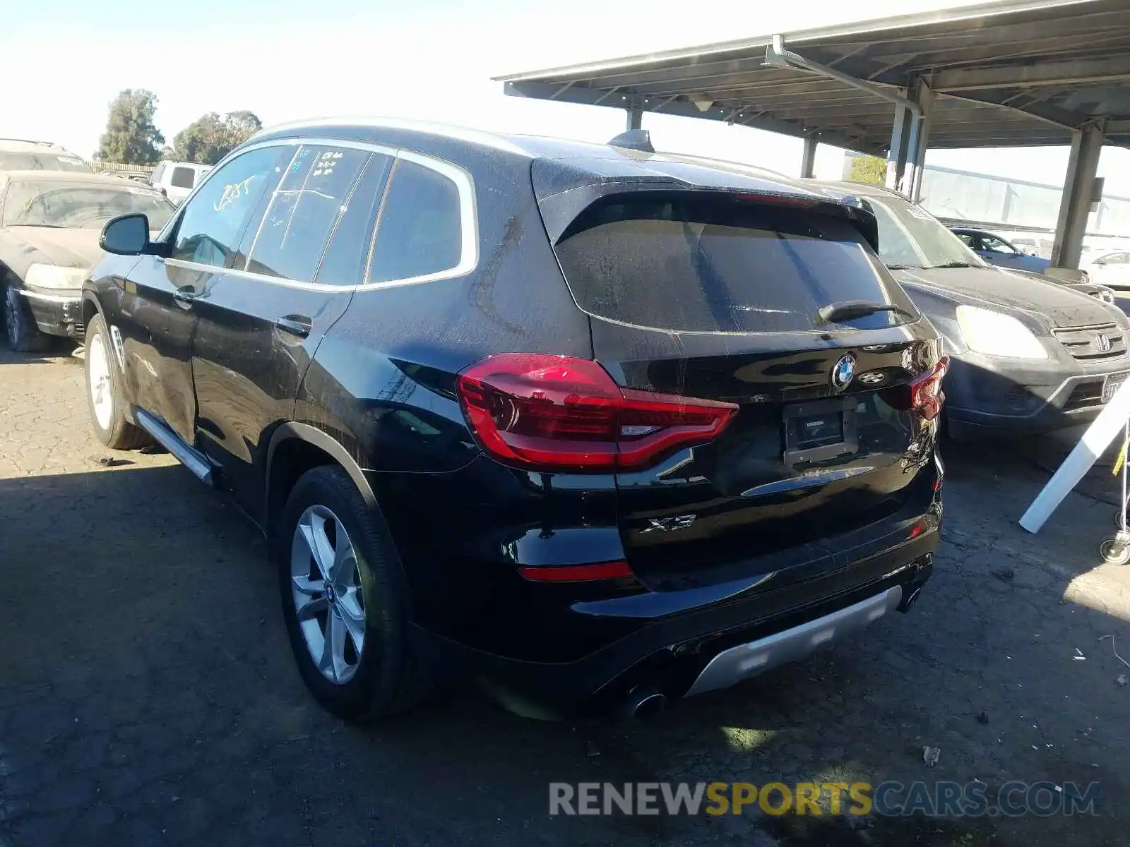 3 Photograph of a damaged car 5UXTR7C54KLR39509 BMW X3 2019