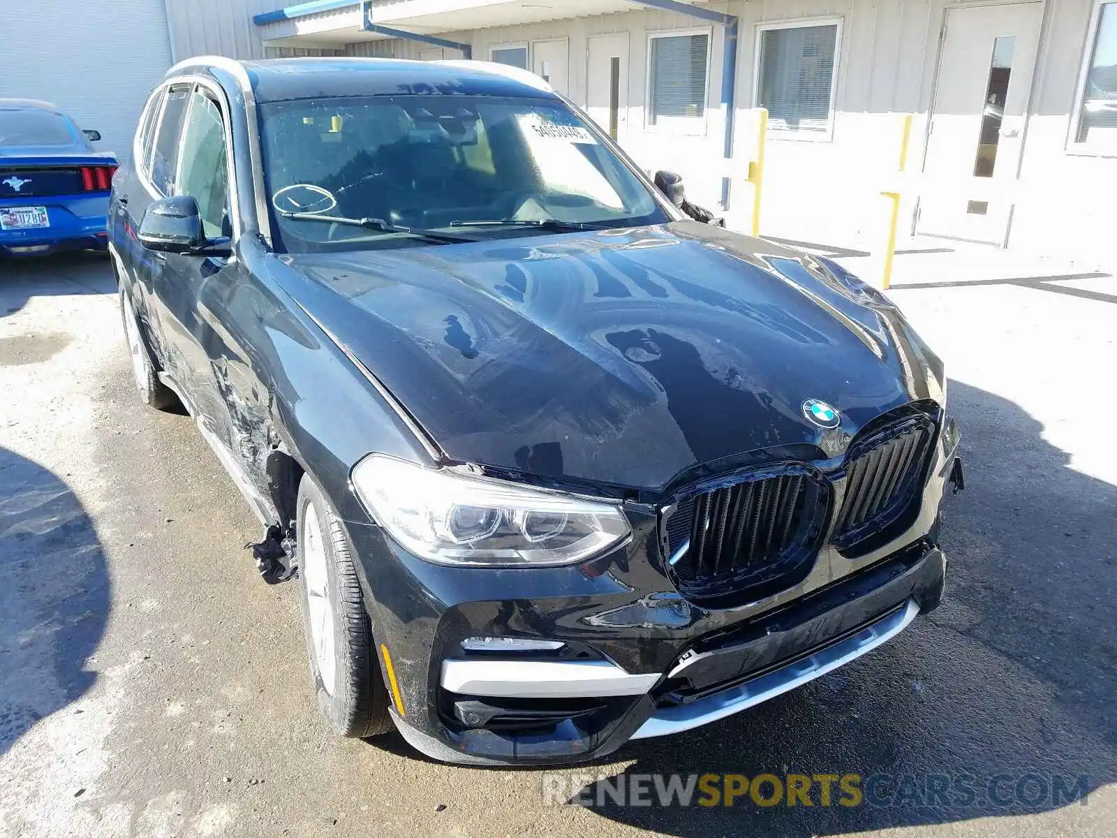 1 Photograph of a damaged car 5UXTR7C54KLR43673 BMW X3 2019