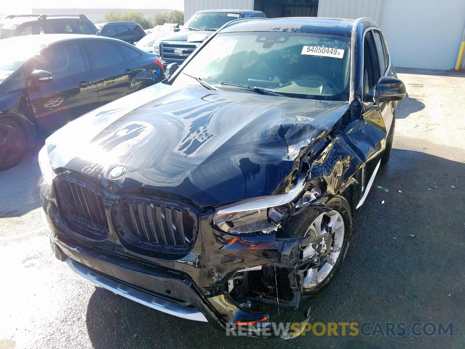 2 Photograph of a damaged car 5UXTR7C54KLR43673 BMW X3 2019