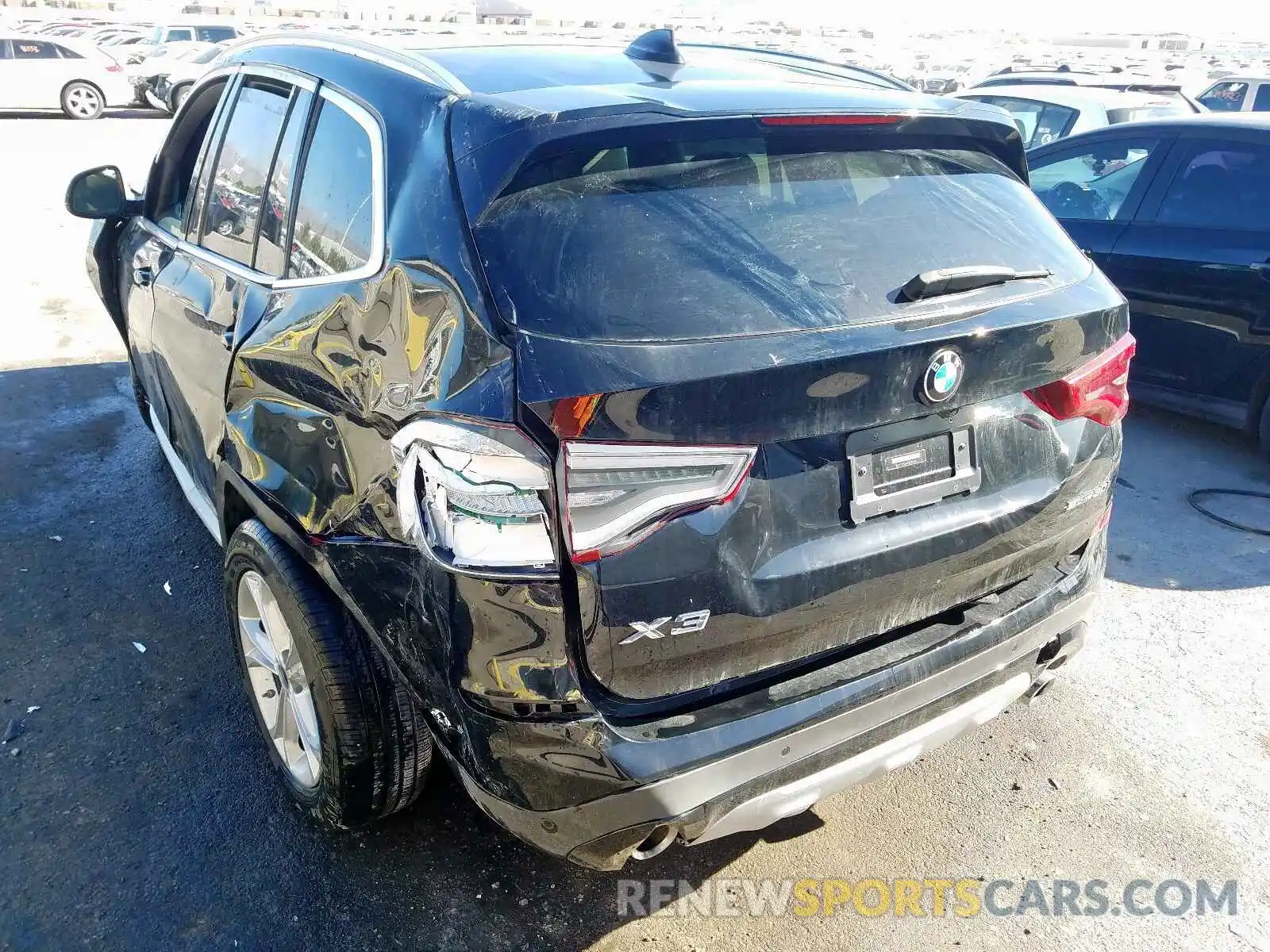 3 Photograph of a damaged car 5UXTR7C54KLR43673 BMW X3 2019