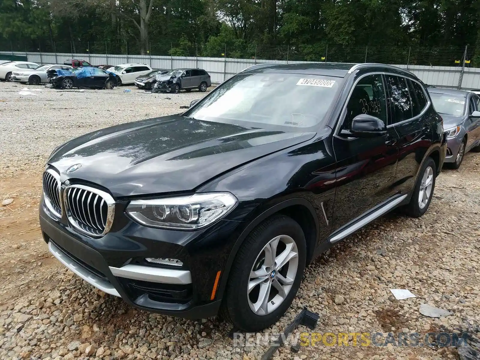 2 Photograph of a damaged car 5UXTR7C54KLR43849 BMW X3 2019