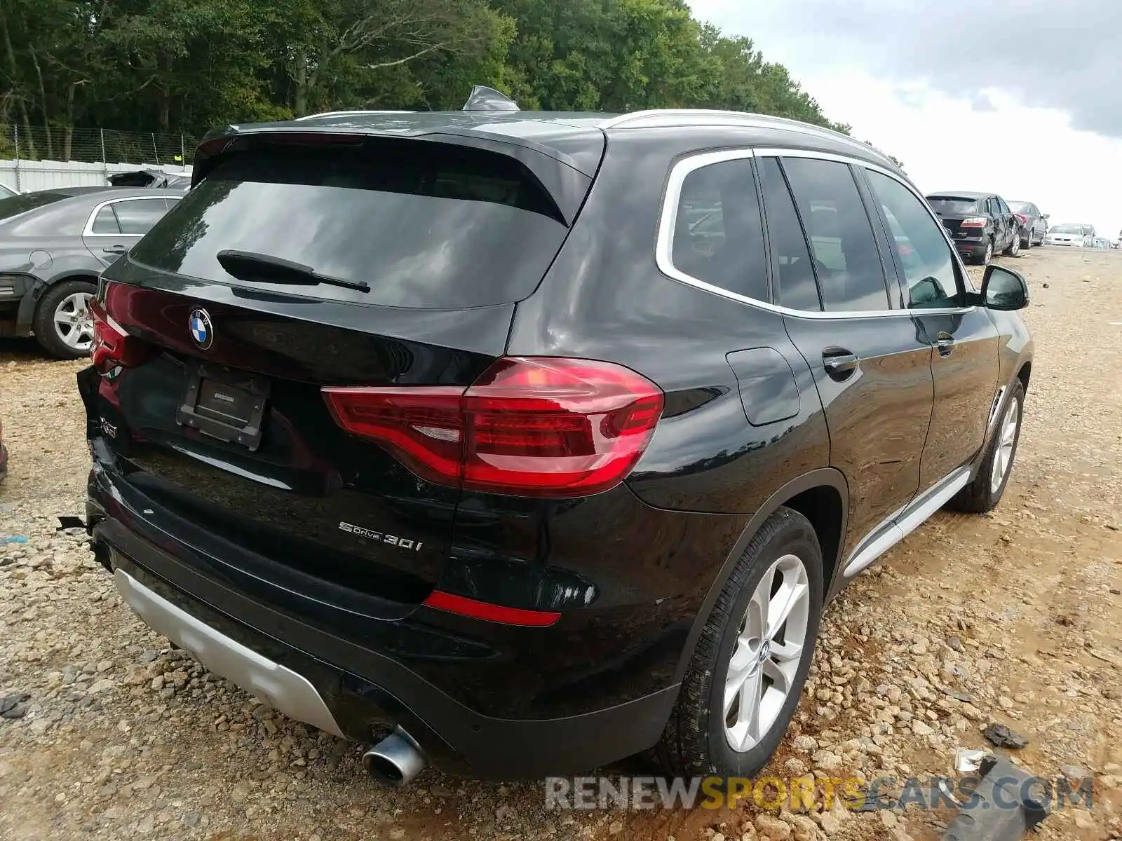 4 Фотография поврежденного автомобиля 5UXTR7C54KLR43849 BMW X3 2019