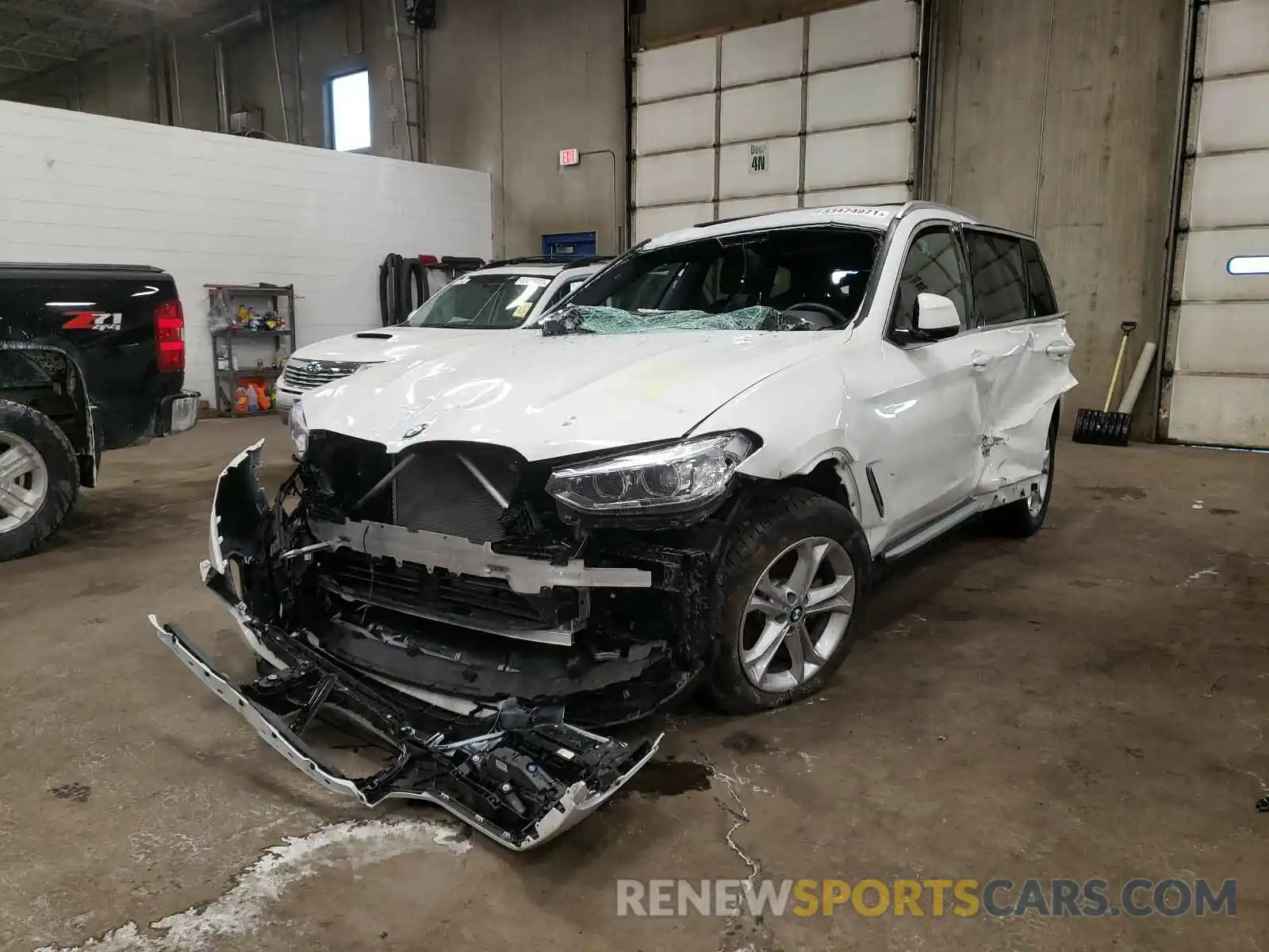 2 Photograph of a damaged car 5UXTR7C54KLR44080 BMW X3 2019