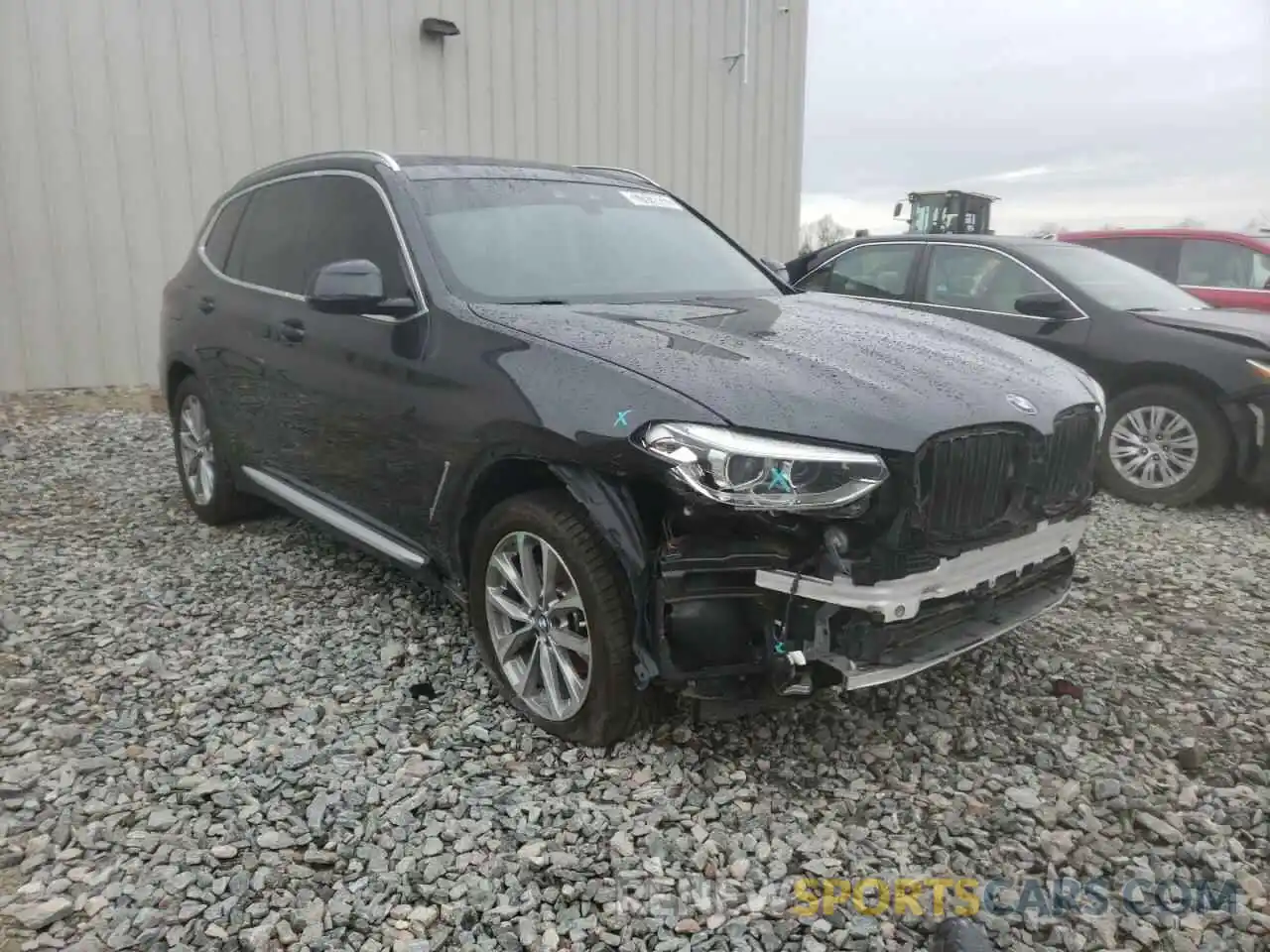 1 Photograph of a damaged car 5UXTR7C54KLR44225 BMW X3 2019