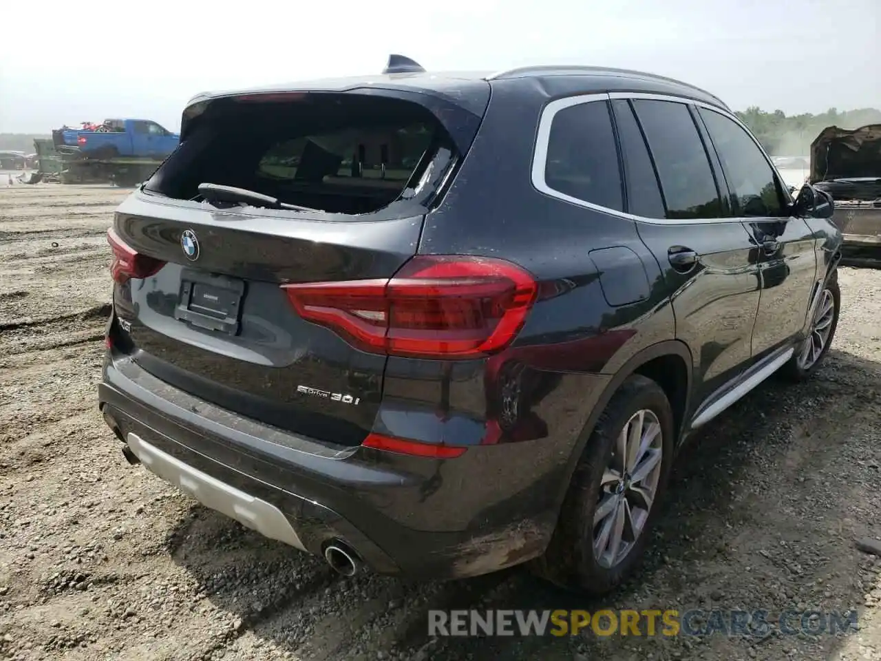 4 Фотография поврежденного автомобиля 5UXTR7C54KLR44497 BMW X3 2019