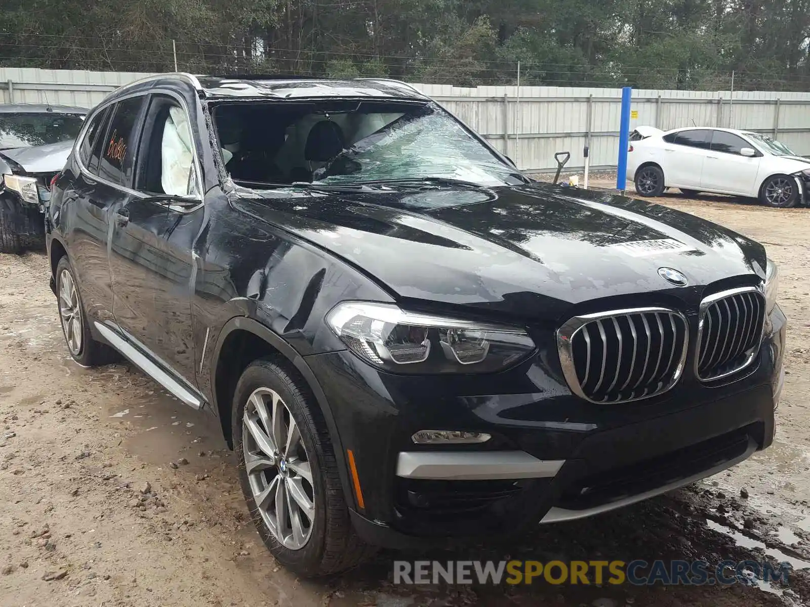 1 Photograph of a damaged car 5UXTR7C54KLR45147 BMW X3 2019