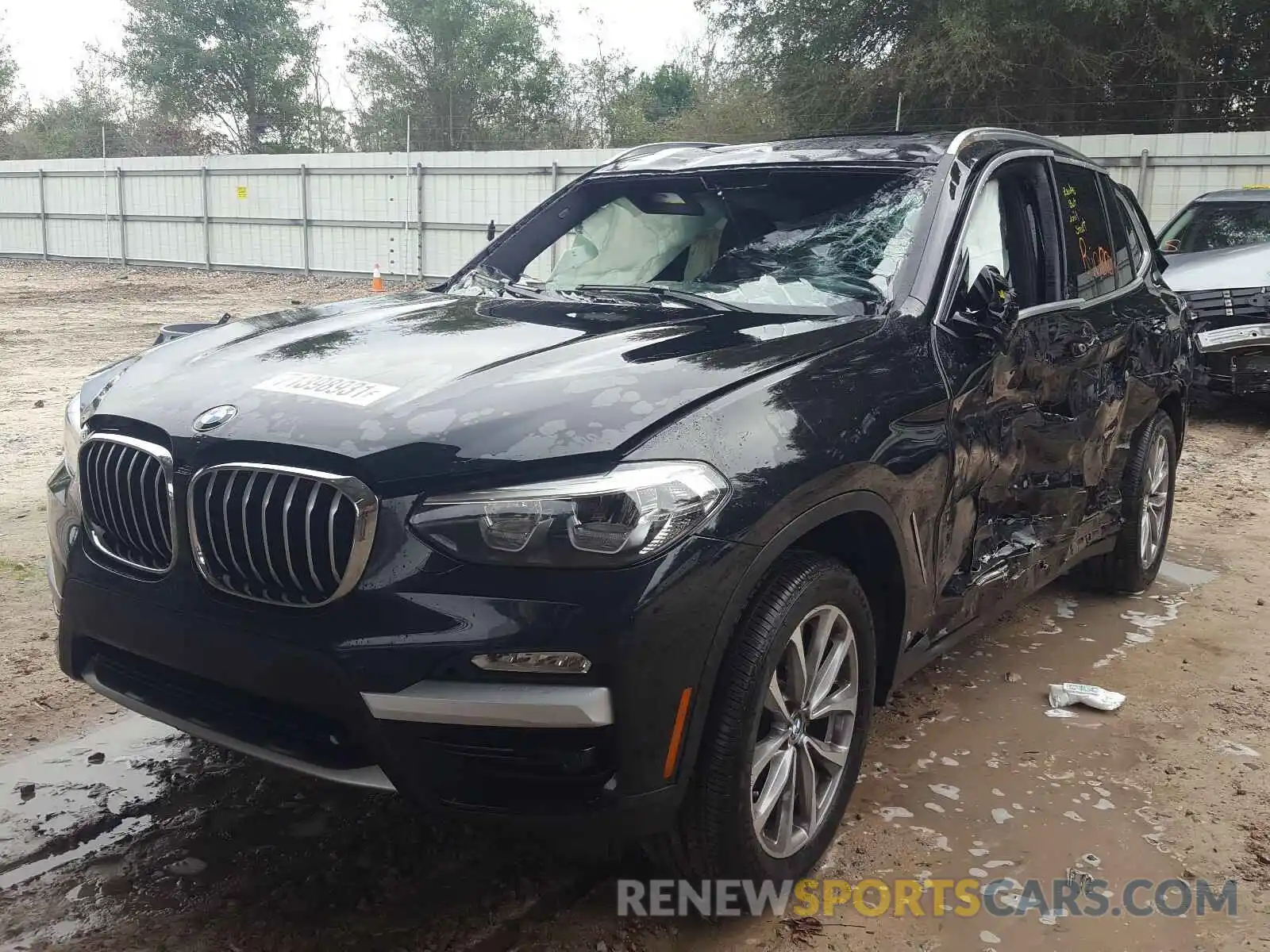 2 Photograph of a damaged car 5UXTR7C54KLR45147 BMW X3 2019