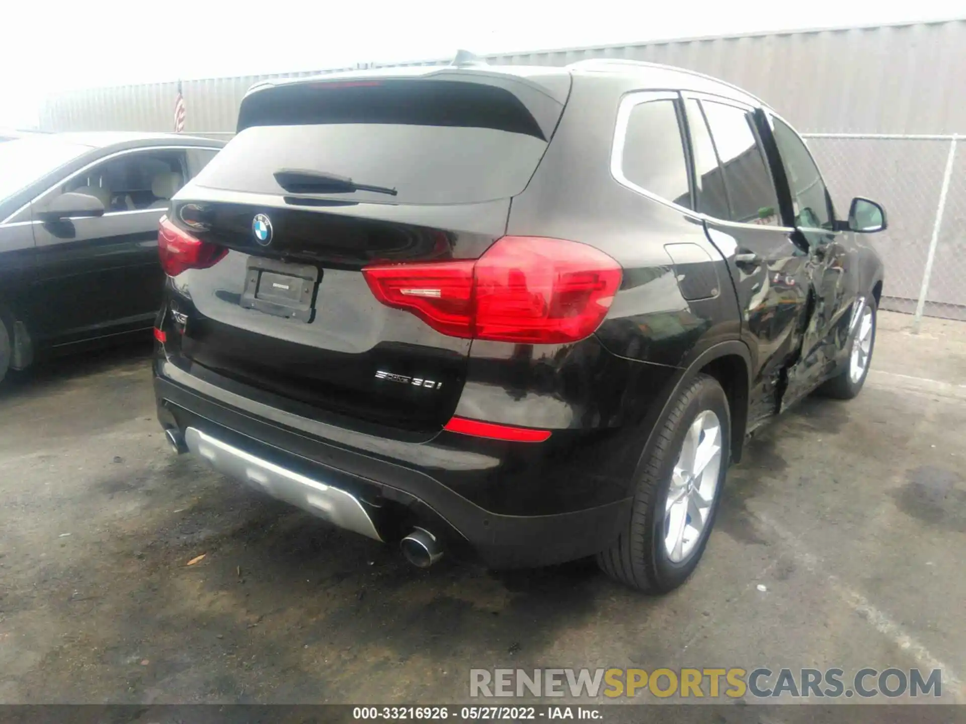 4 Photograph of a damaged car 5UXTR7C54KLR47724 BMW X3 2019