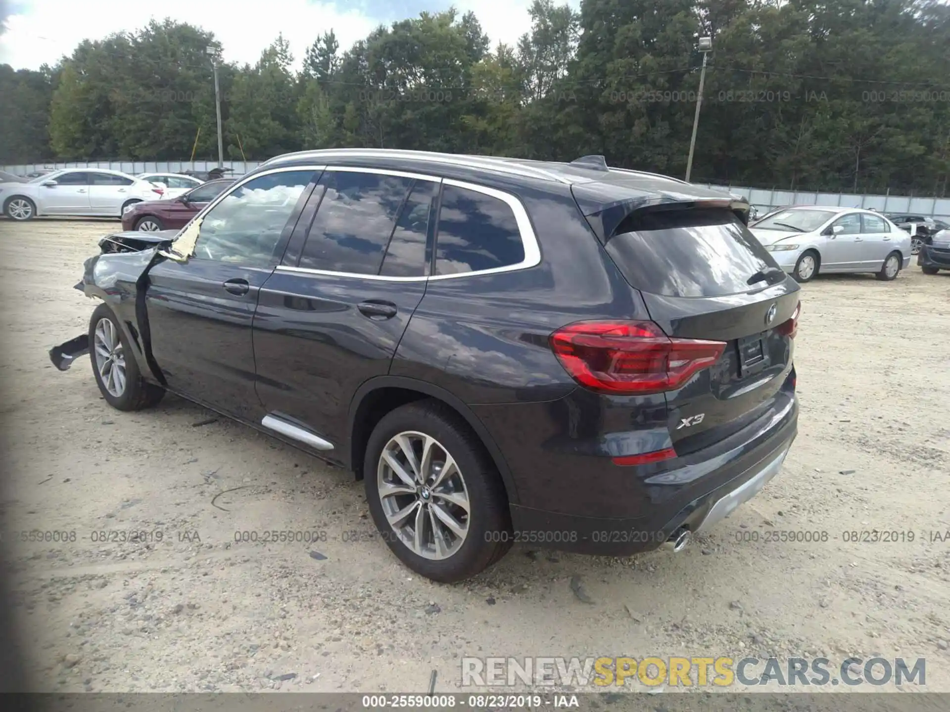 3 Photograph of a damaged car 5UXTR7C54KLR49831 BMW X3 2019