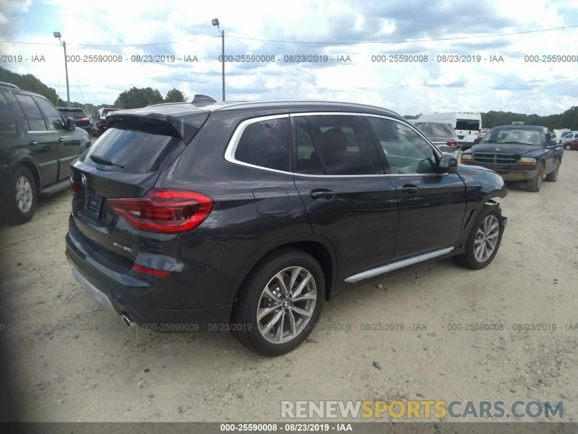 4 Photograph of a damaged car 5UXTR7C54KLR49831 BMW X3 2019