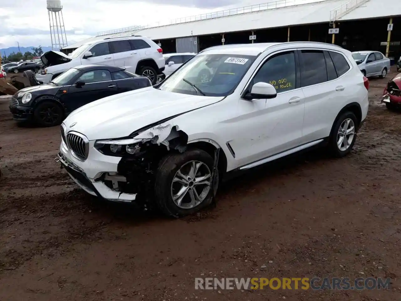 2 Photograph of a damaged car 5UXTR7C54KLR50218 BMW X3 2019