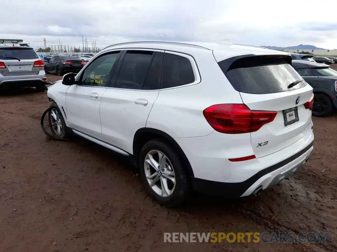 3 Photograph of a damaged car 5UXTR7C54KLR50218 BMW X3 2019