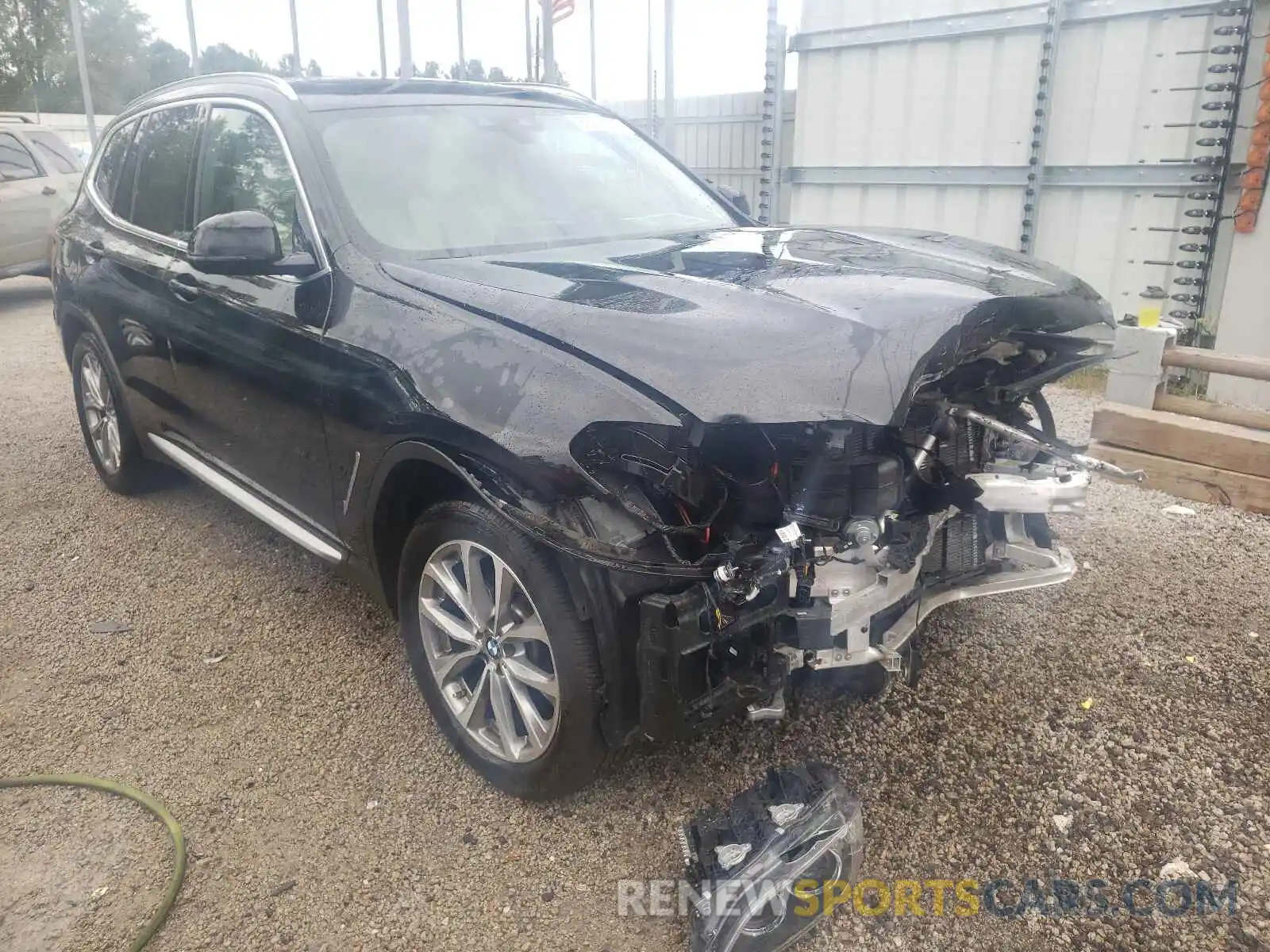 1 Photograph of a damaged car 5UXTR7C54KLR50297 BMW X3 2019