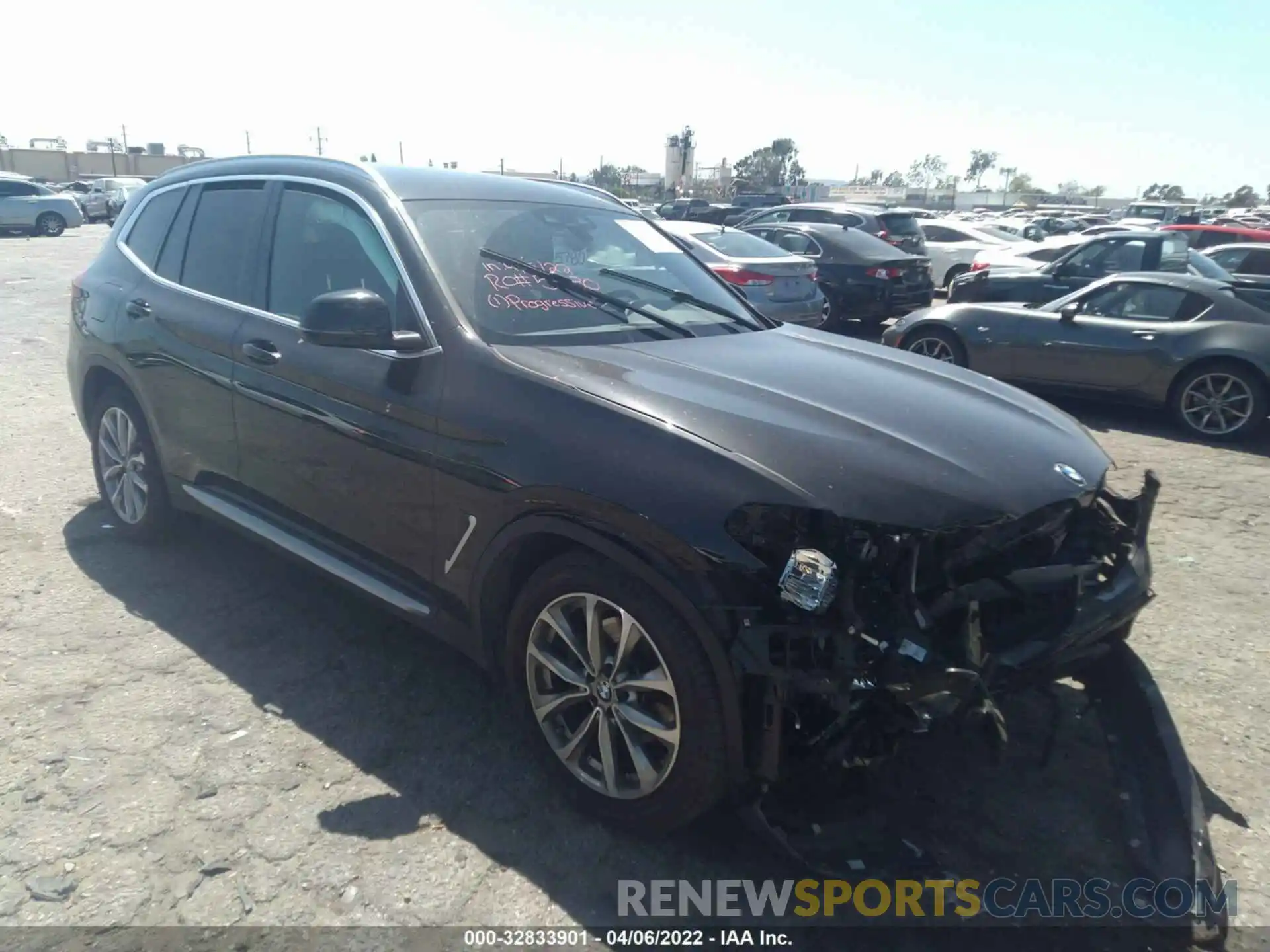 1 Photograph of a damaged car 5UXTR7C54KLR50865 BMW X3 2019