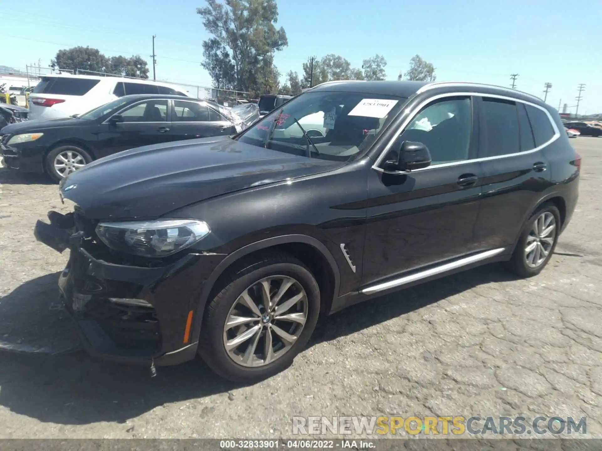 2 Photograph of a damaged car 5UXTR7C54KLR50865 BMW X3 2019