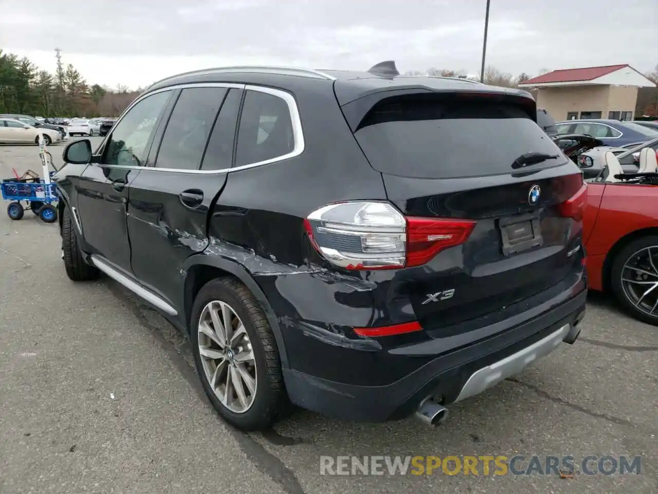 3 Photograph of a damaged car 5UXTR7C54KLR53460 BMW X3 2019