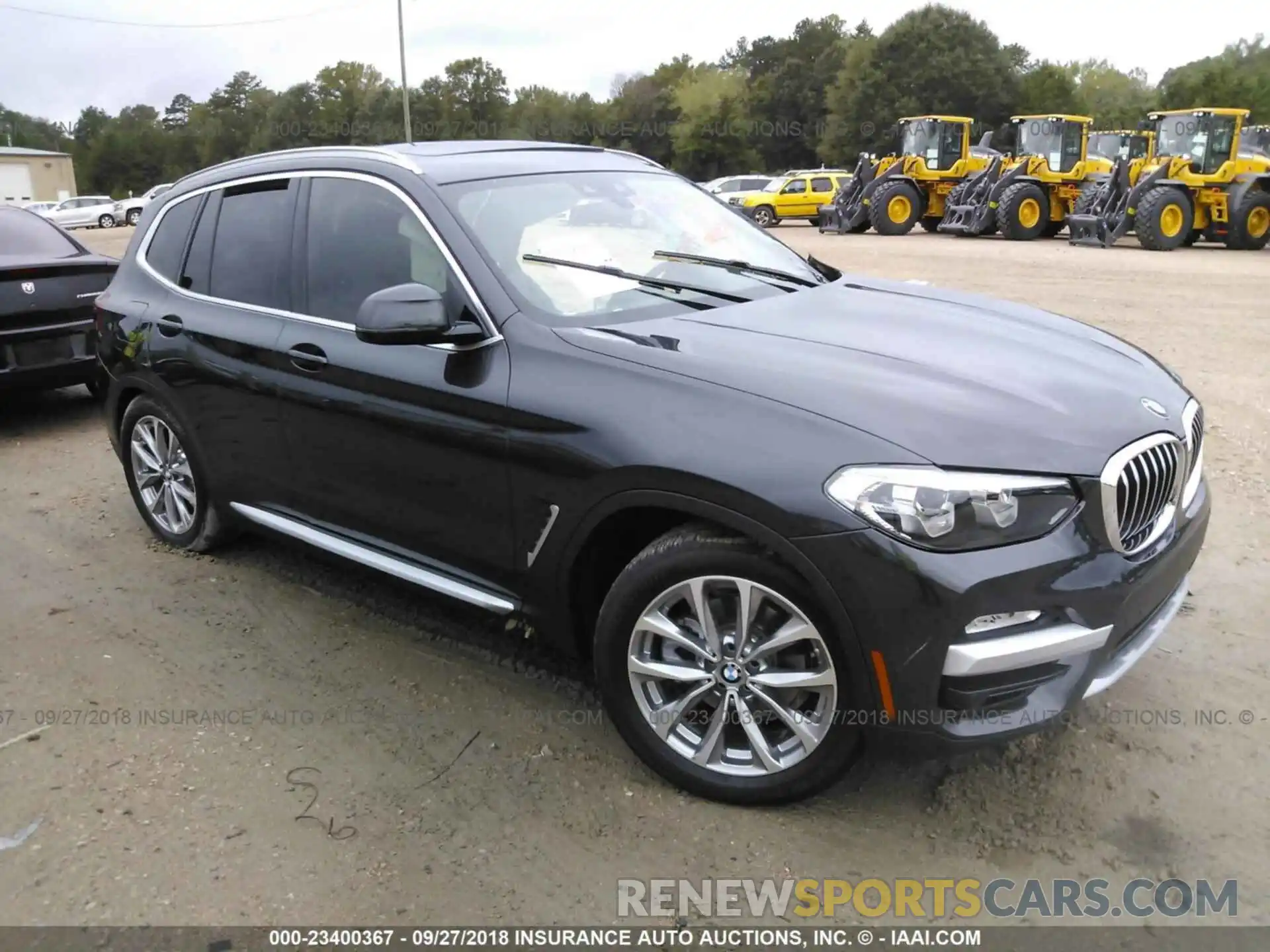 1 Photograph of a damaged car 5UXTR7C55KLE93440 Bmw X3 2019