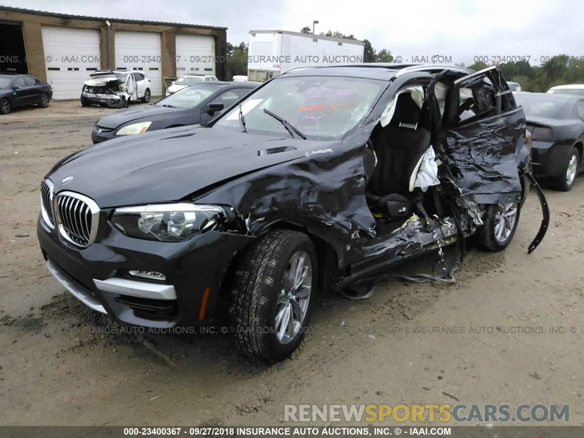 2 Photograph of a damaged car 5UXTR7C55KLE93440 Bmw X3 2019