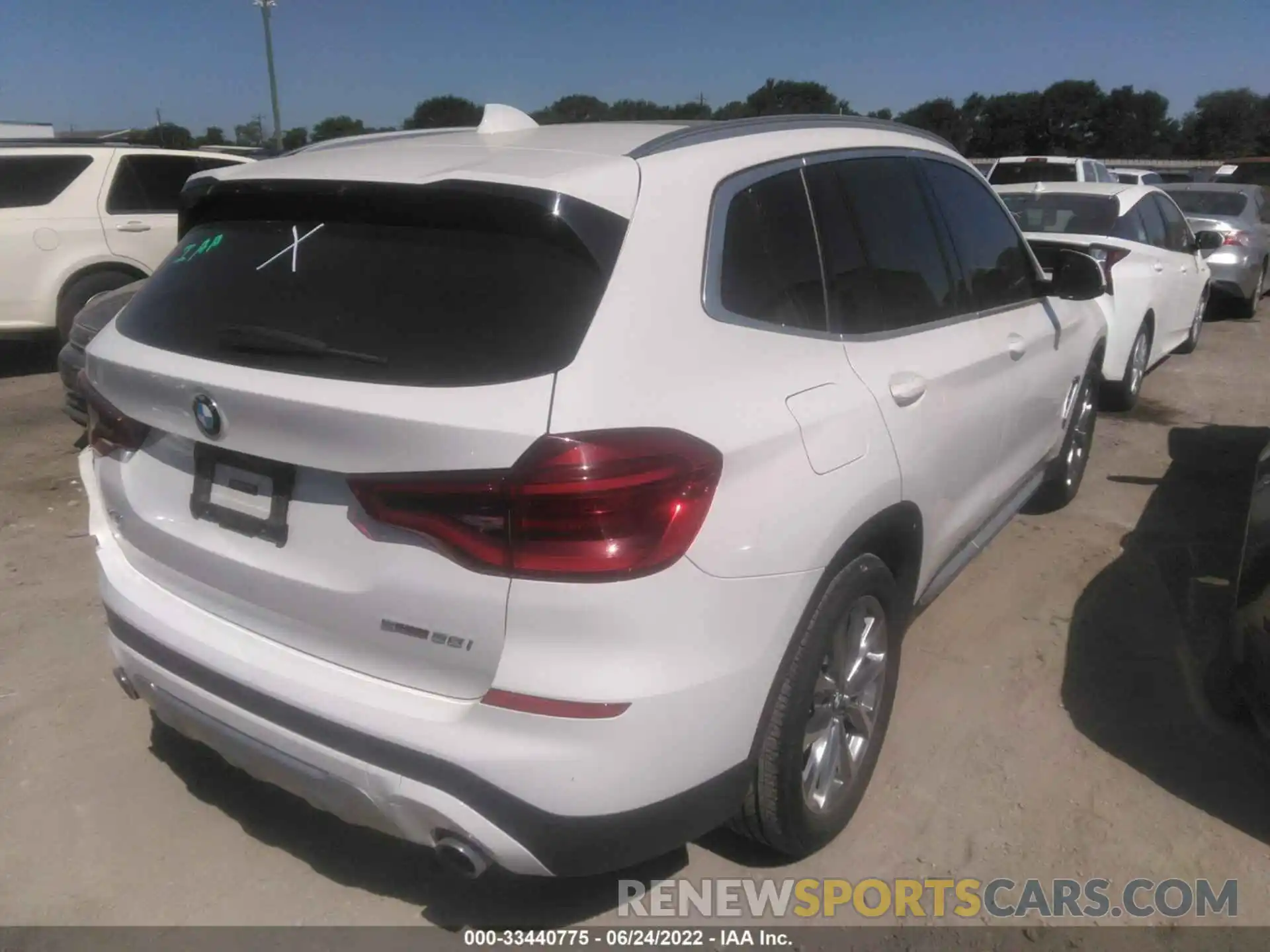 4 Photograph of a damaged car 5UXTR7C55KLE94538 BMW X3 2019