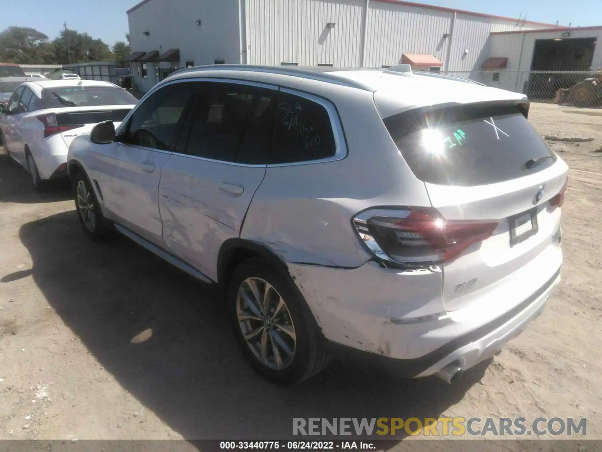 6 Photograph of a damaged car 5UXTR7C55KLE94538 BMW X3 2019