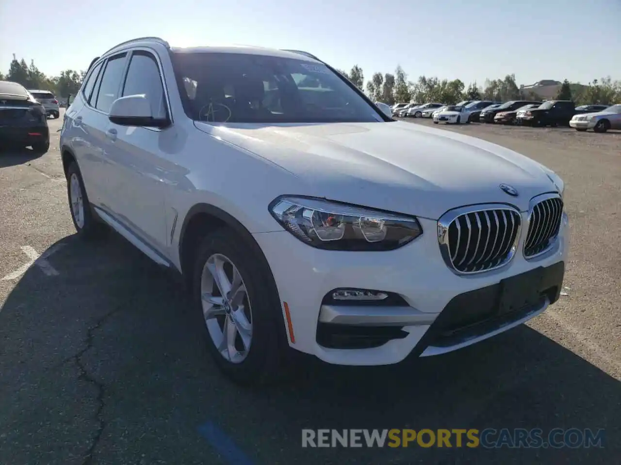 1 Photograph of a damaged car 5UXTR7C55KLE94832 BMW X3 2019