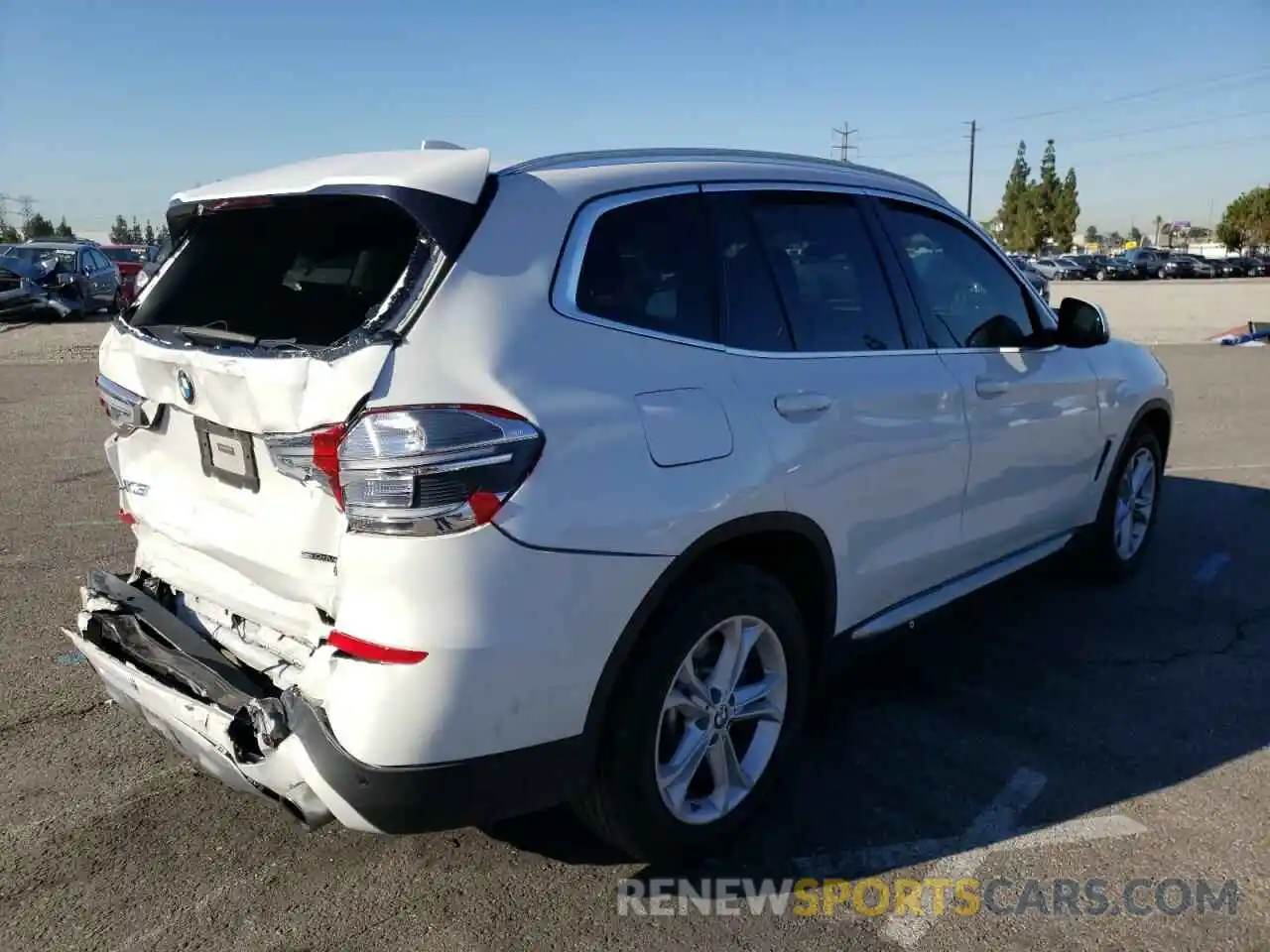 4 Photograph of a damaged car 5UXTR7C55KLE94832 BMW X3 2019