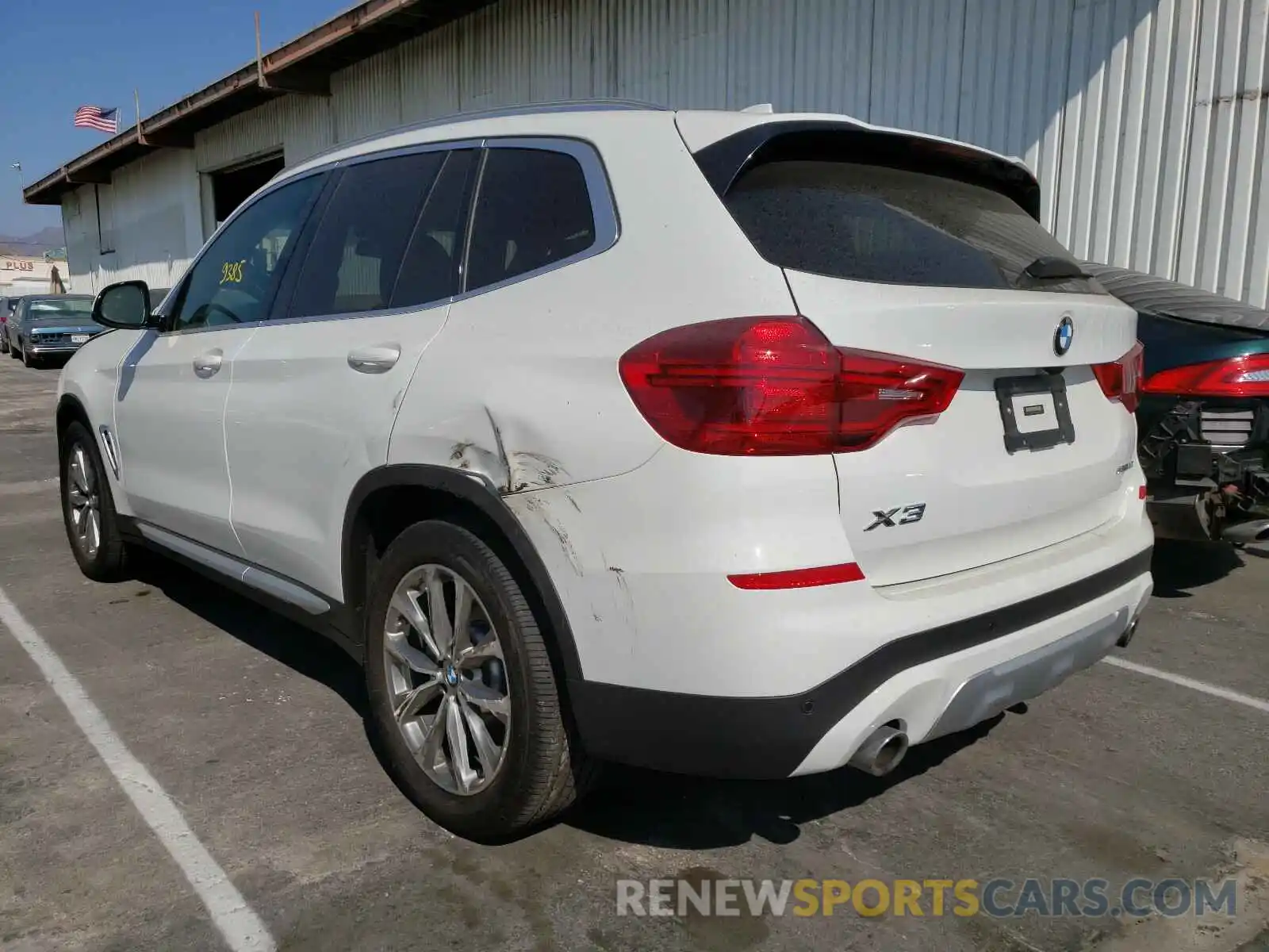 3 Photograph of a damaged car 5UXTR7C55KLE94863 BMW X3 2019