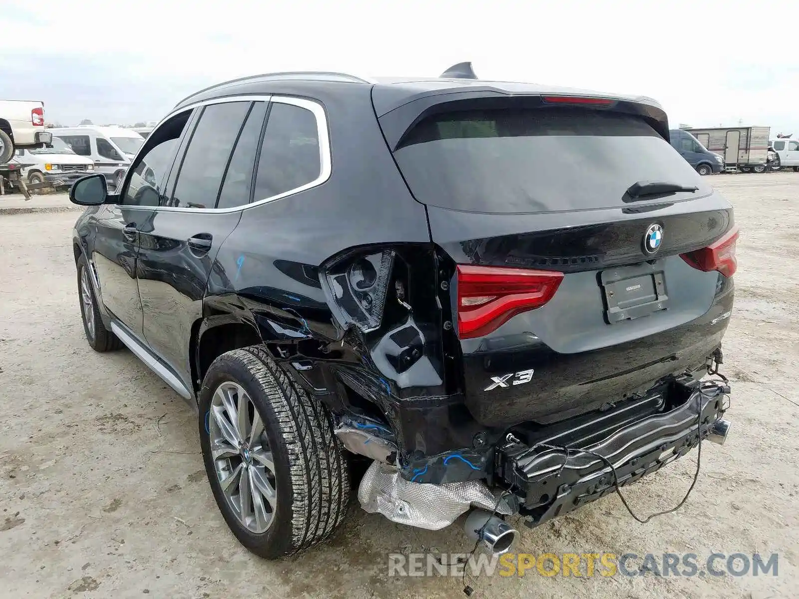 3 Photograph of a damaged car 5UXTR7C55KLE96483 BMW X3 2019