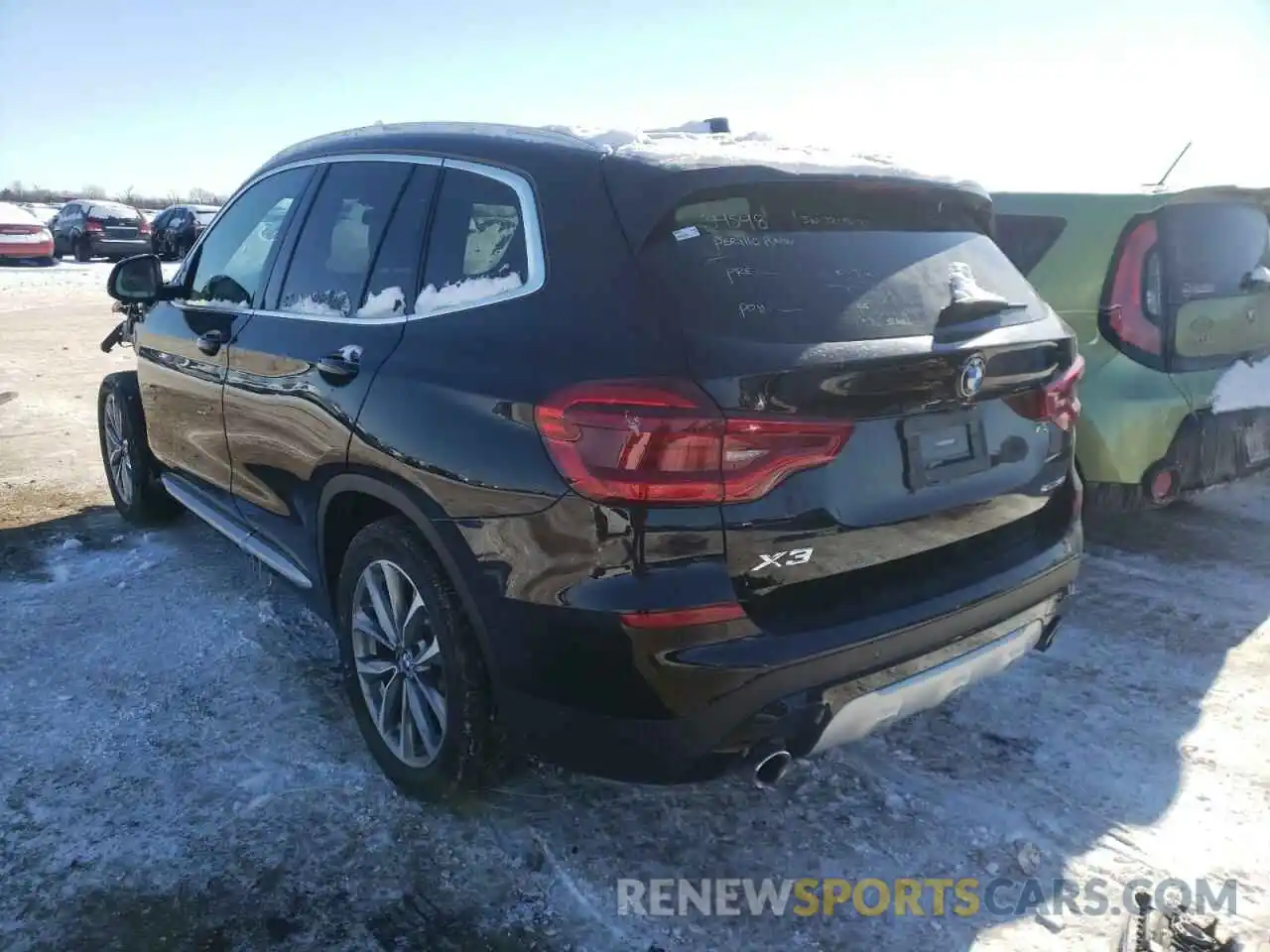 3 Photograph of a damaged car 5UXTR7C55KLE97357 BMW X3 2019