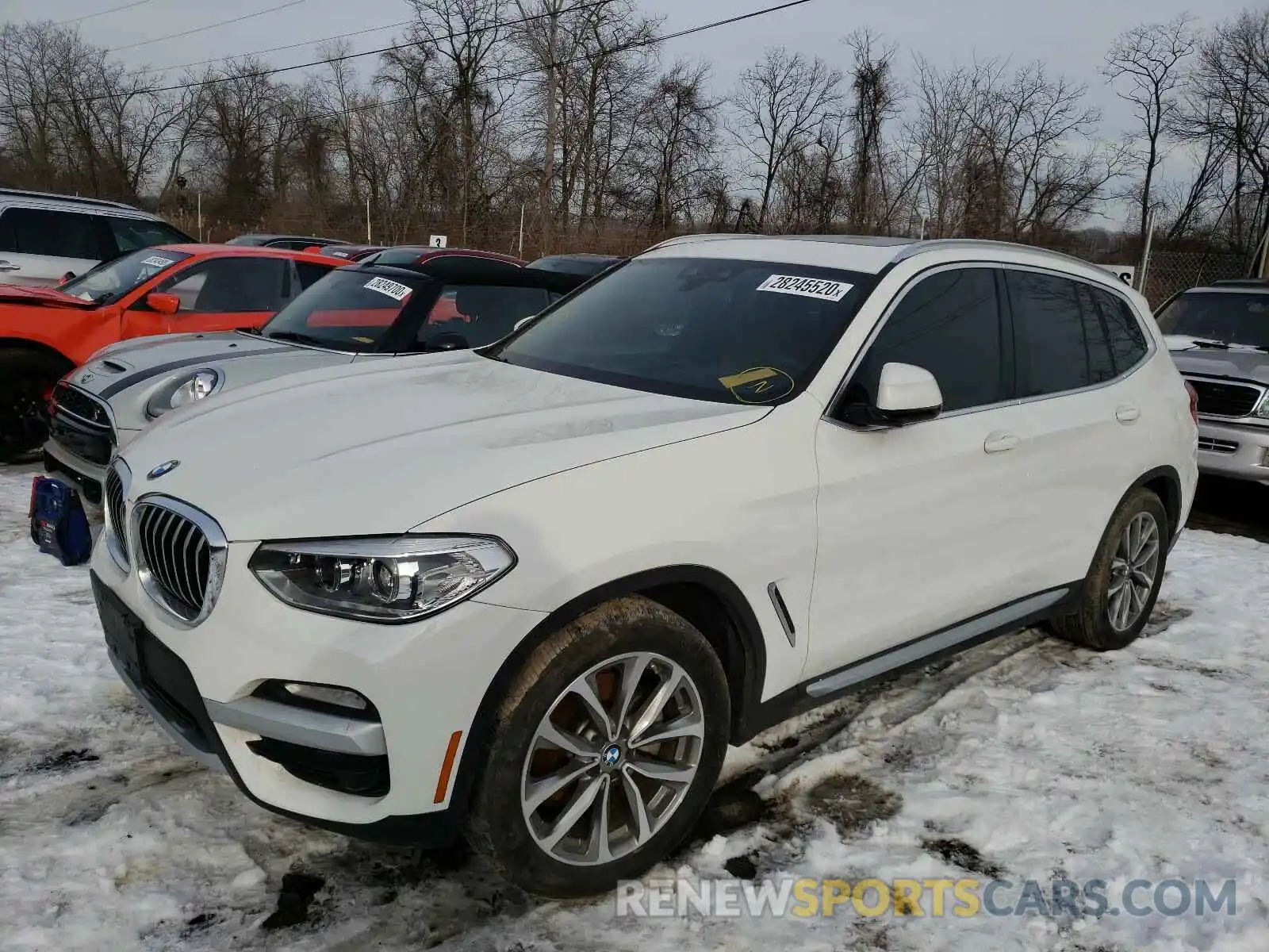 2 Фотография поврежденного автомобиля 5UXTR7C55KLE97469 BMW X3 2019