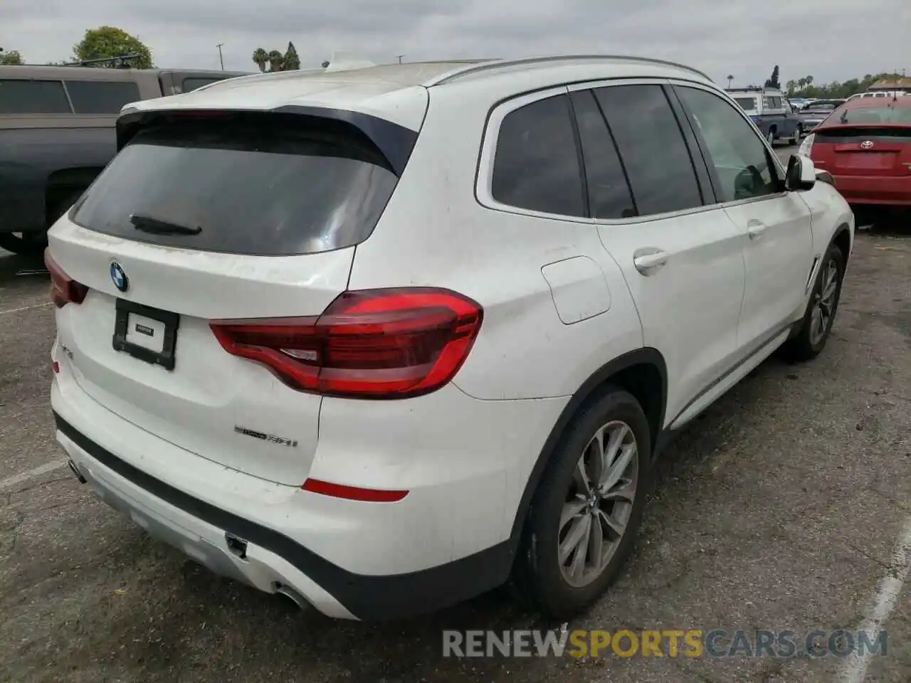 4 Photograph of a damaged car 5UXTR7C55KLE97990 BMW X3 2019