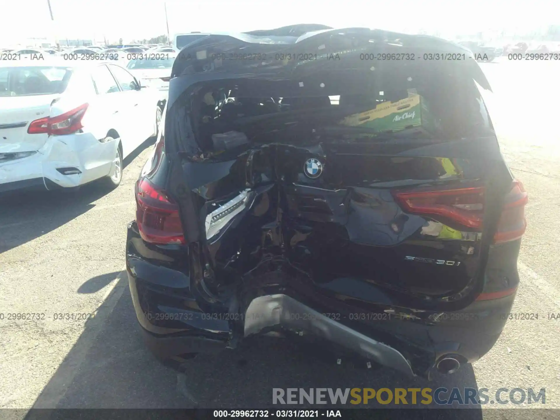 6 Photograph of a damaged car 5UXTR7C55KLE98945 BMW X3 2019